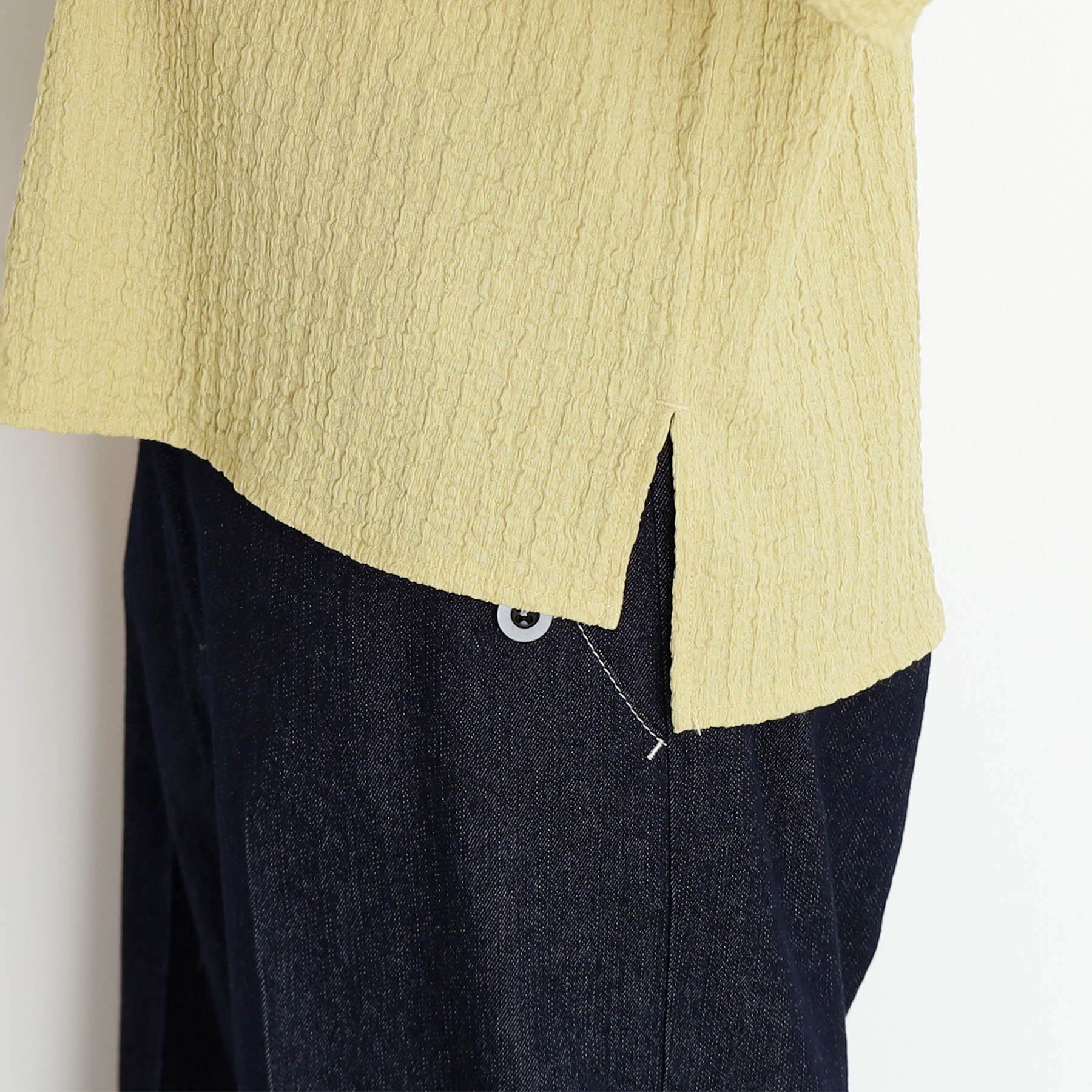 THE SHOP TK「ポコポコ袖タックプルオーバー【洗濯機OK】」|Tシャツ・カットソー|