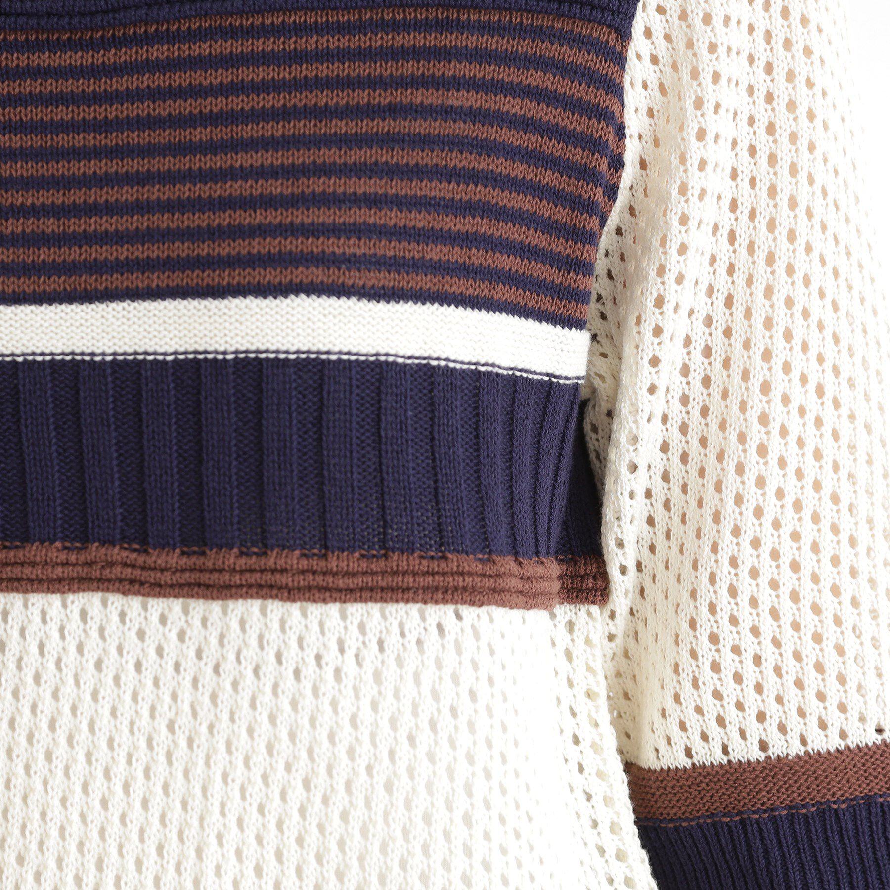 THE SHOP TK「マルチボーダートップス【洗える】」|ニット・セーター|