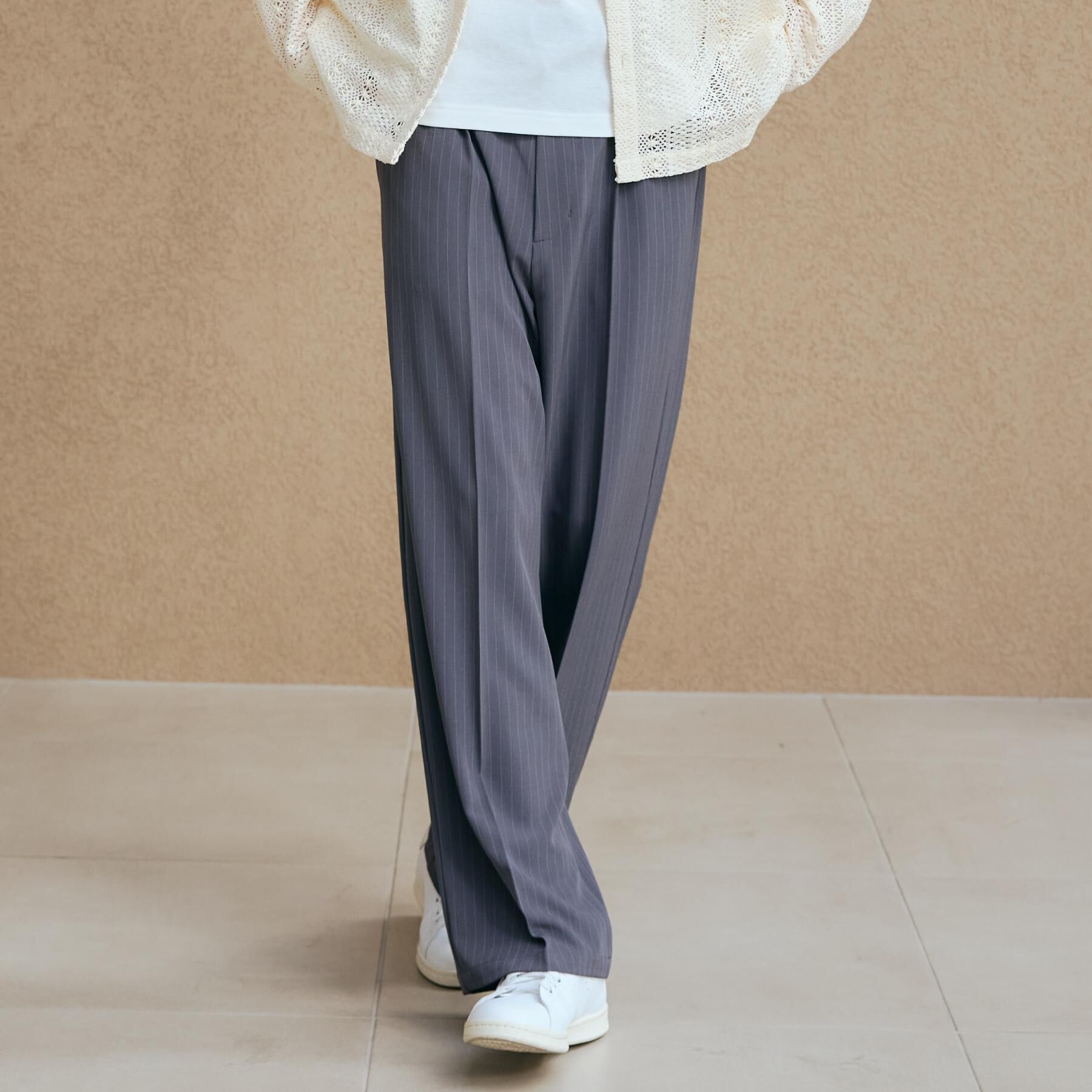 THE SHOP TK「タックワイドスラックス【セットアップ可/洗濯機OK】」|その他|