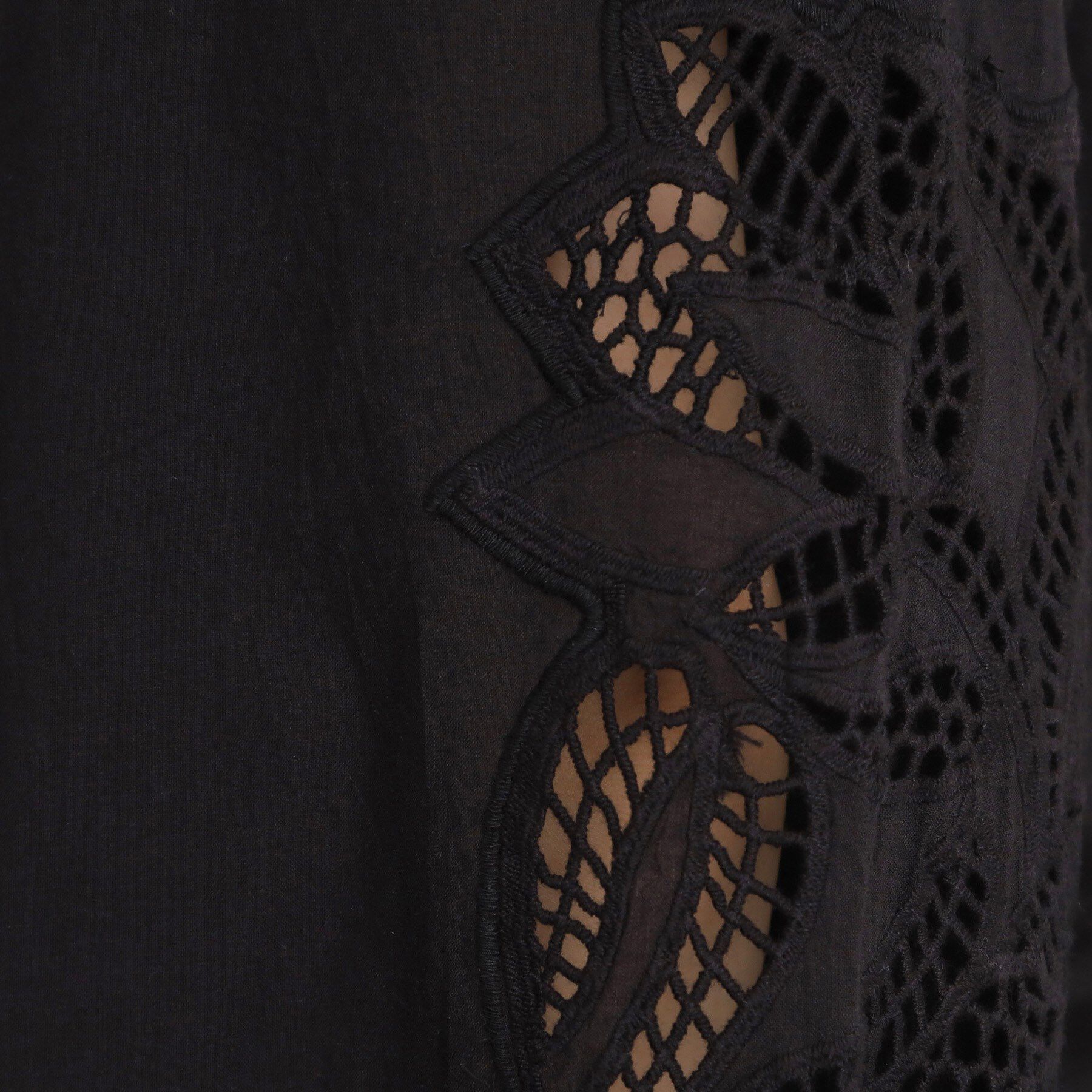 THE SHOP TK「袖刺繍コットンブラウス【洗える】」|シャツ・ブラウス|