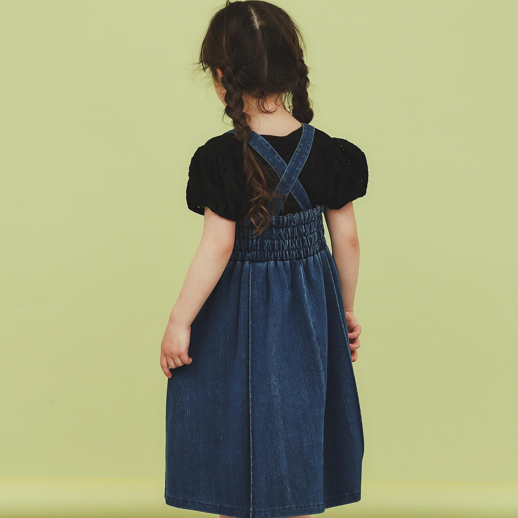 THE SHOP TK「【100-150】バルーンスリーブ半袖プルオーバー/洗濯機OK」|Tシャツ・カットソー|