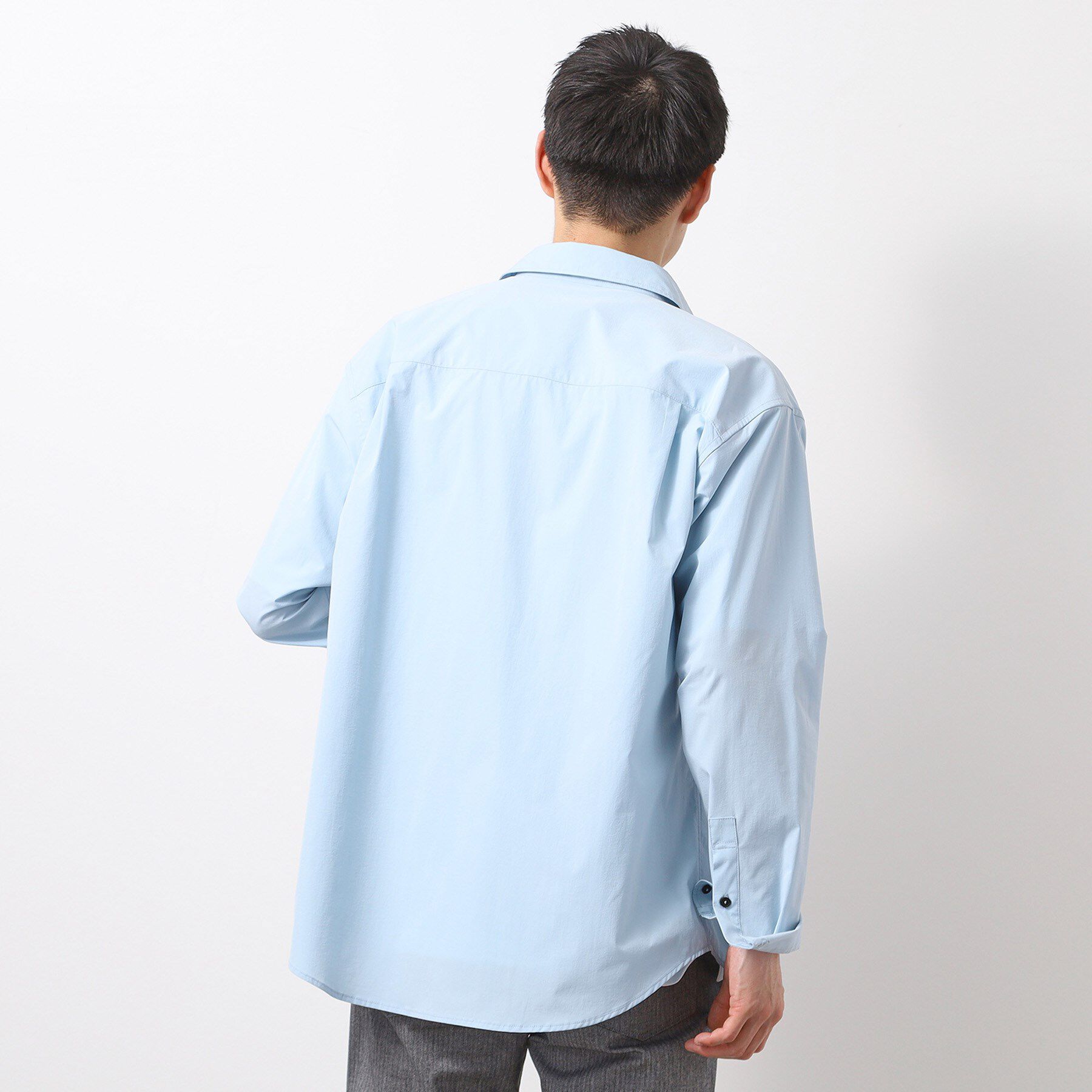 THE SHOP TK「CAVEブロードシャツ【吸水速乾/イージーケア/アンチピリング/洗濯機OK】」|シャツ・ブラウス|