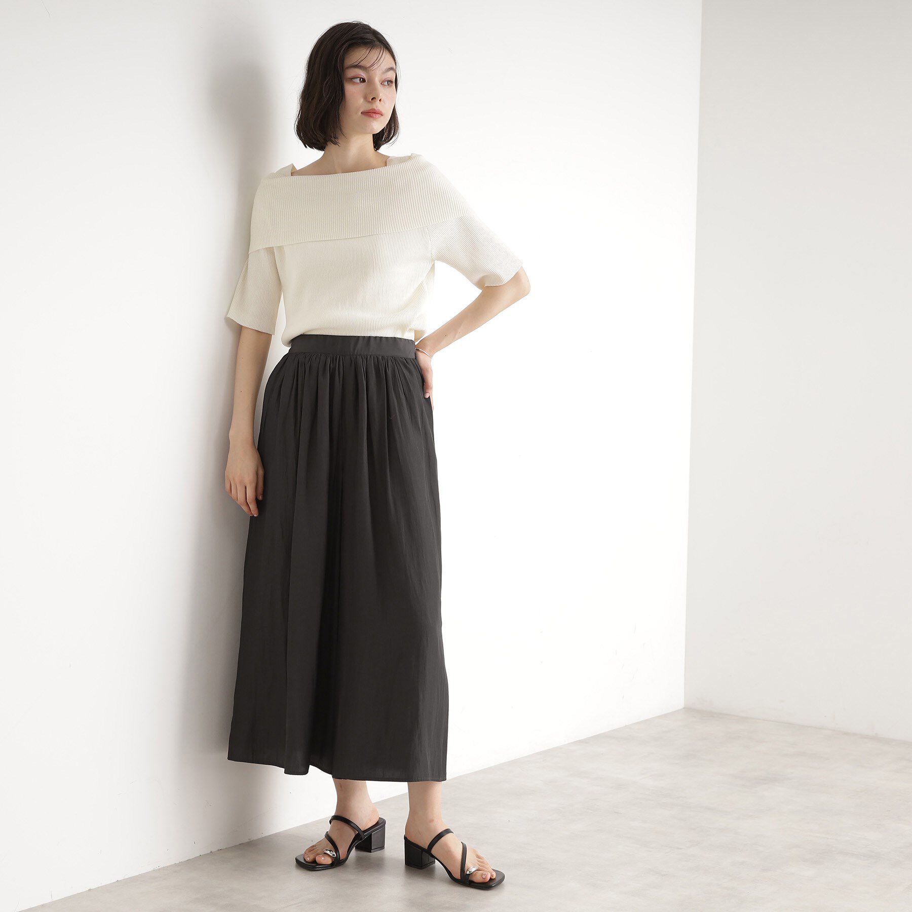 THE SHOP TK「ギャザースカーチョ【洗える/親子リンク】」|その他|