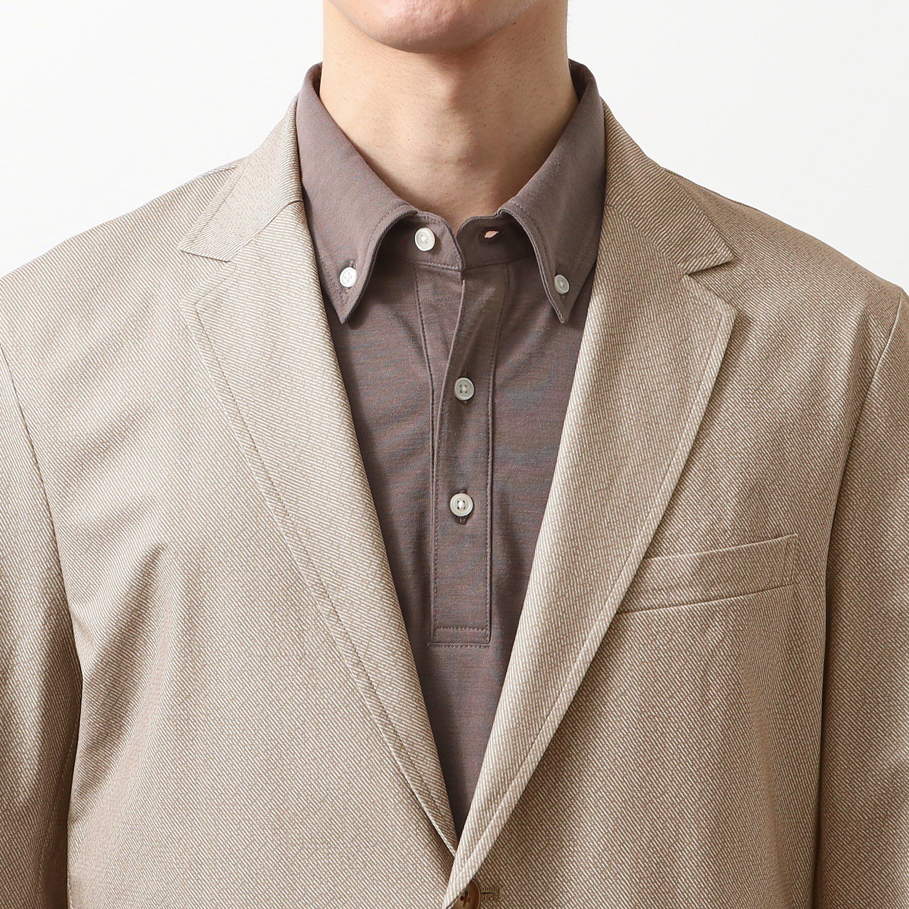 THE SHOP TK「スマートムーブメッシュジャケット【セットアップ可/洗濯機OK】」|テーラードジャケット|