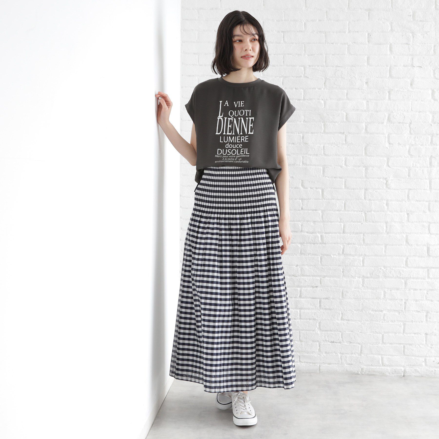 THE SHOP TK「アソートプリントTシャツ【防シワ／接触冷感／UV／洗濯機OK】」|Tシャツ・カットソー|