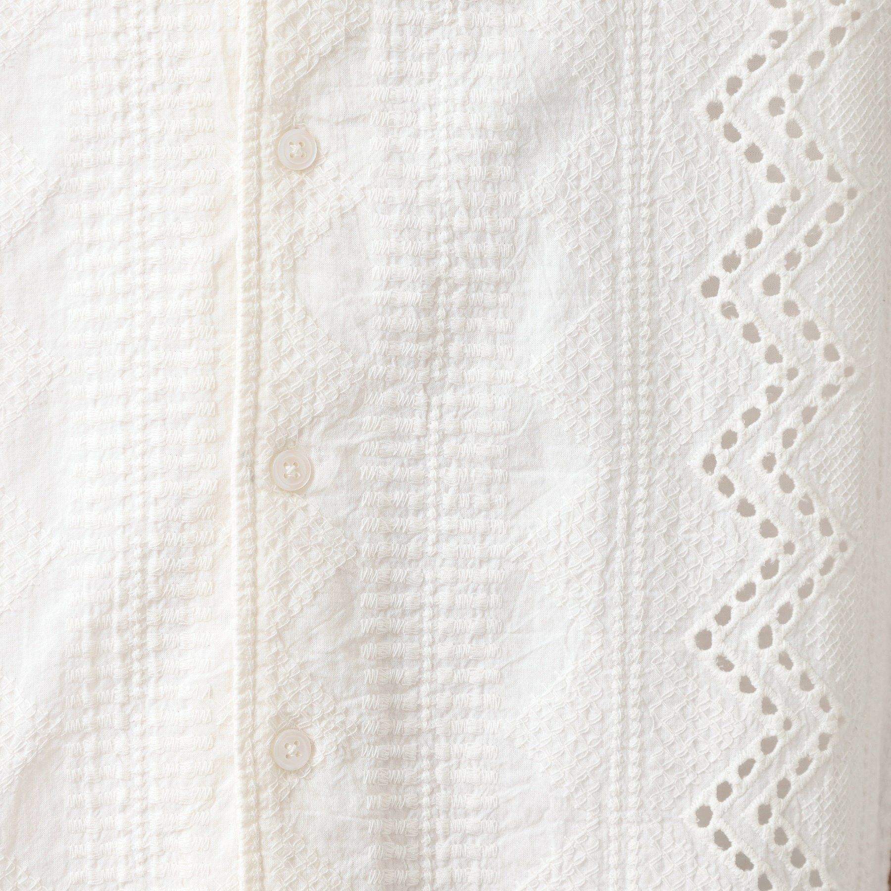 THE SHOP TK「インド刺繍半袖シャツ　【親子リンク/洗濯機OK】」|シャツ・ブラウス|