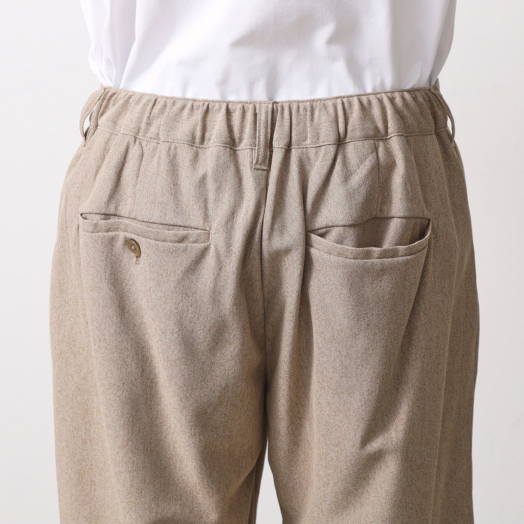 THE SHOP TK「シャリルジャージショートパンツ 洗濯機OK/吸水速乾/イージーケア/セットアップ可」|その他|