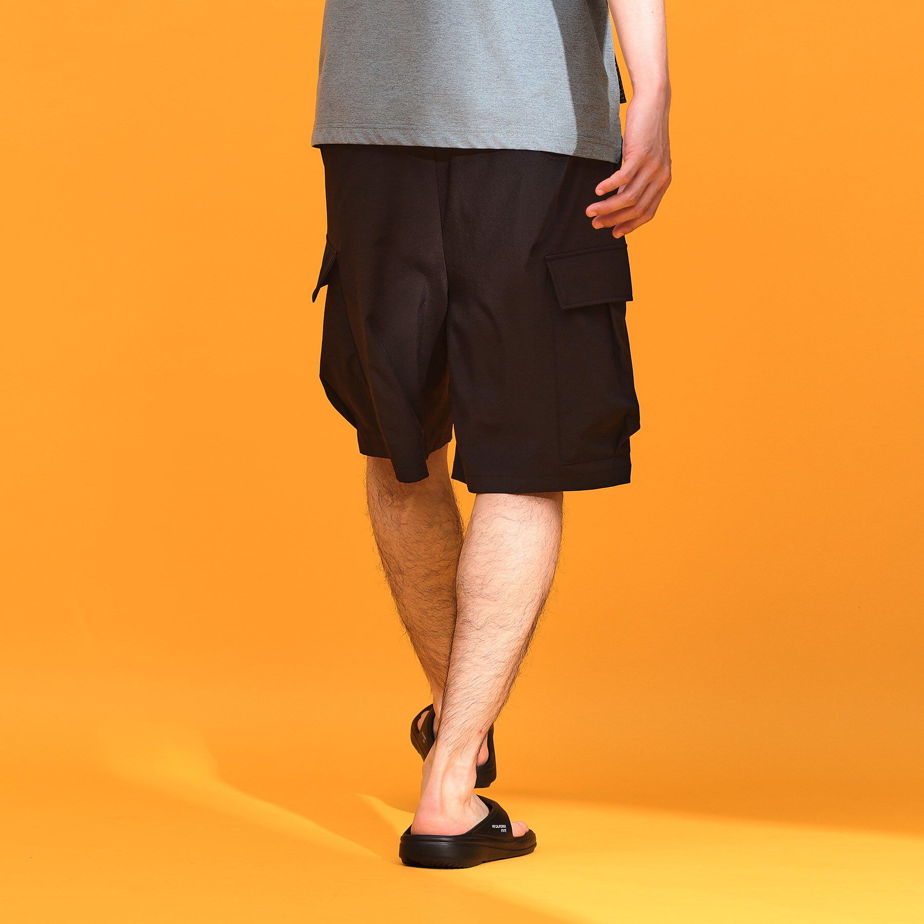 THE SHOP TK「mizugiwa水陸両用カーゴショートパンツ 【接触冷感/UVカット/吸水速乾/洗濯機OK】」|その他|