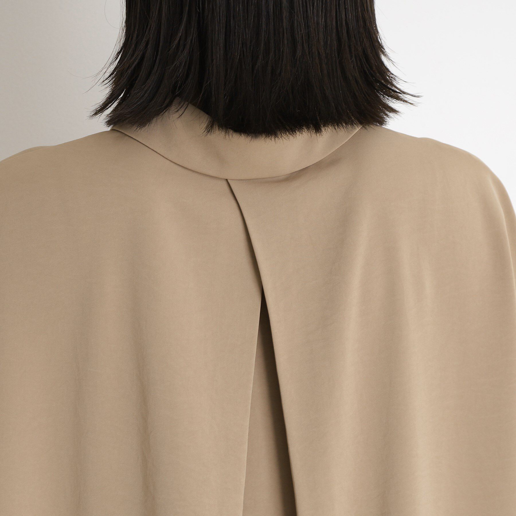 THE SHOP TK「コットンライクブラウス【接触冷感/洗濯機OK/UV/セットアップ可】」|シャツ・ブラウス|