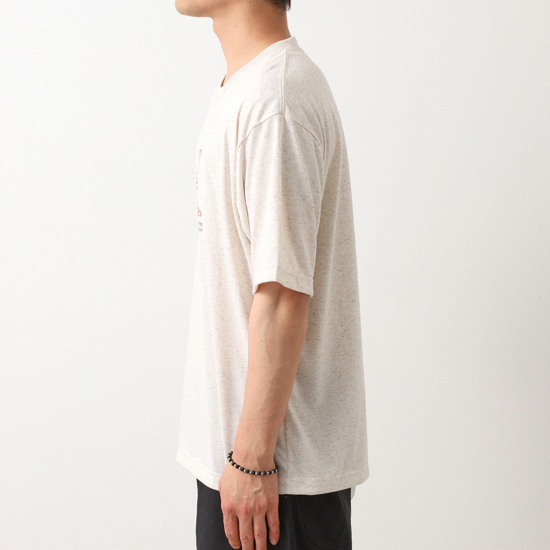 THE SHOP TK「ポリ麻刺繍半袖Tシャツ」|Tシャツ・カットソー|