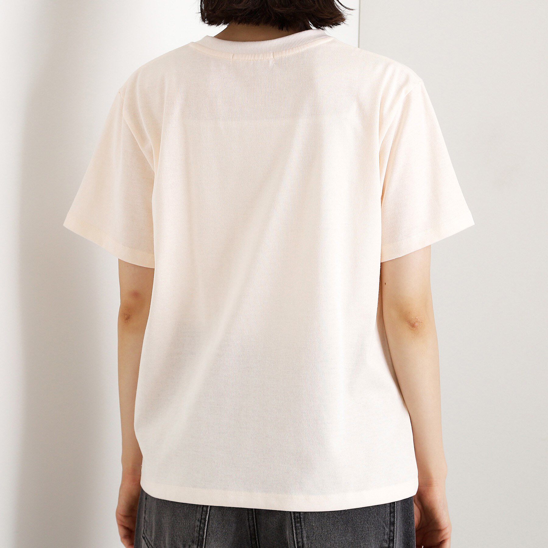 THE SHOP TK「カレッジ＆フォトプリントTシャツ【洗濯機OK】」|Tシャツ・カットソー|