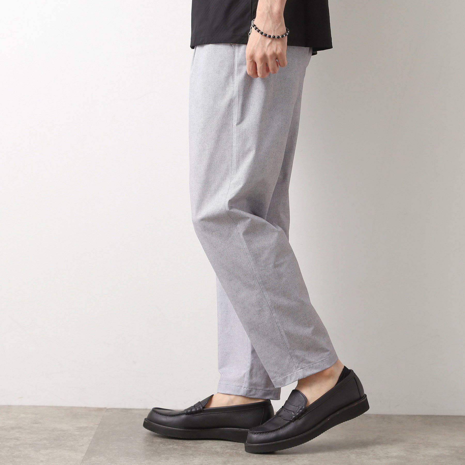 THE SHOP TK「スマートムーブメッシュバーズアイイージーパンツ　【軽量/洗濯機OK/セットアップ可】」|その他|グレー(012)