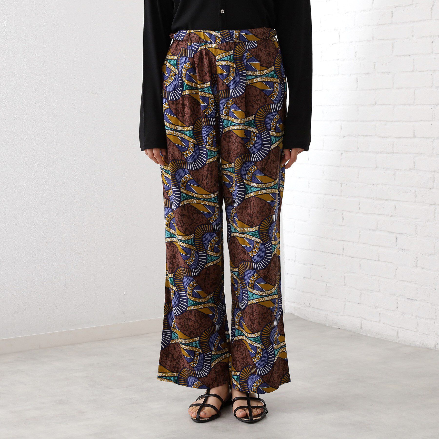 THE SHOP TK「柄アソートイージーパンツ【洗える】」|その他|