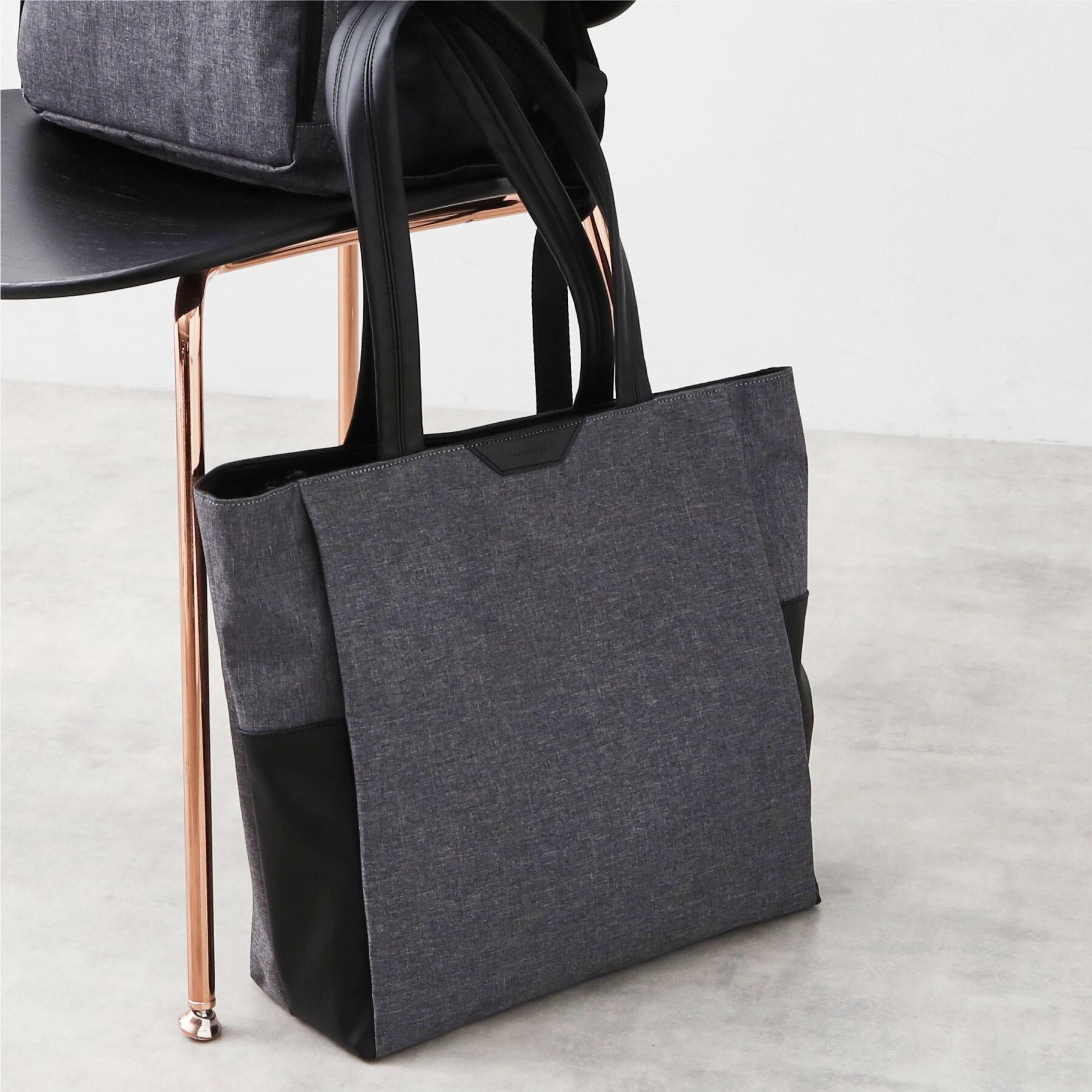 THE SHOP TK「10ポケットトートバッグ」|トートバッグ|チャコールグレー(0