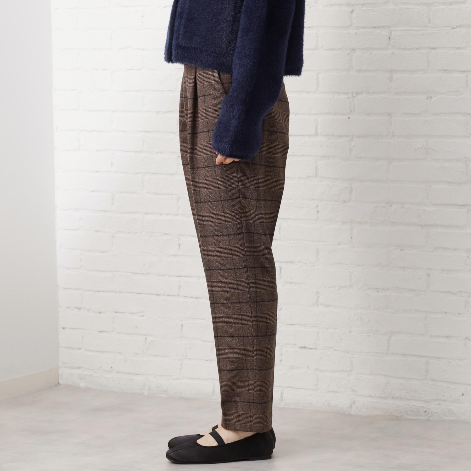 THE SHOP TK「【着丈選べる/XS～XLサイズ】あったか裏起毛テーパードパンツ」|その他|