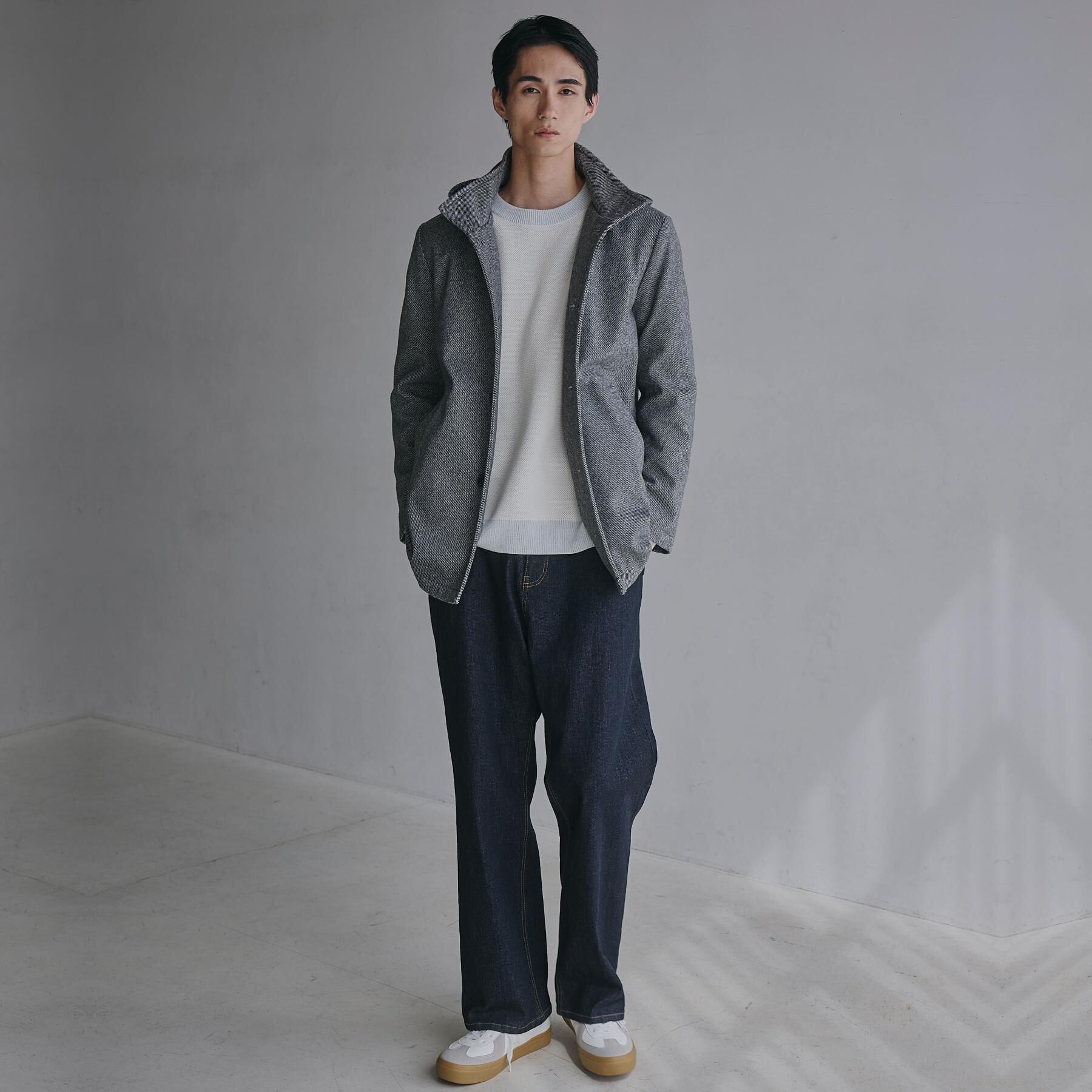 THE SHOP TK「ON/OFF対応 ウーリック スタンド メルトンコート　【洗濯機OK/フード取外し可】」|その他|