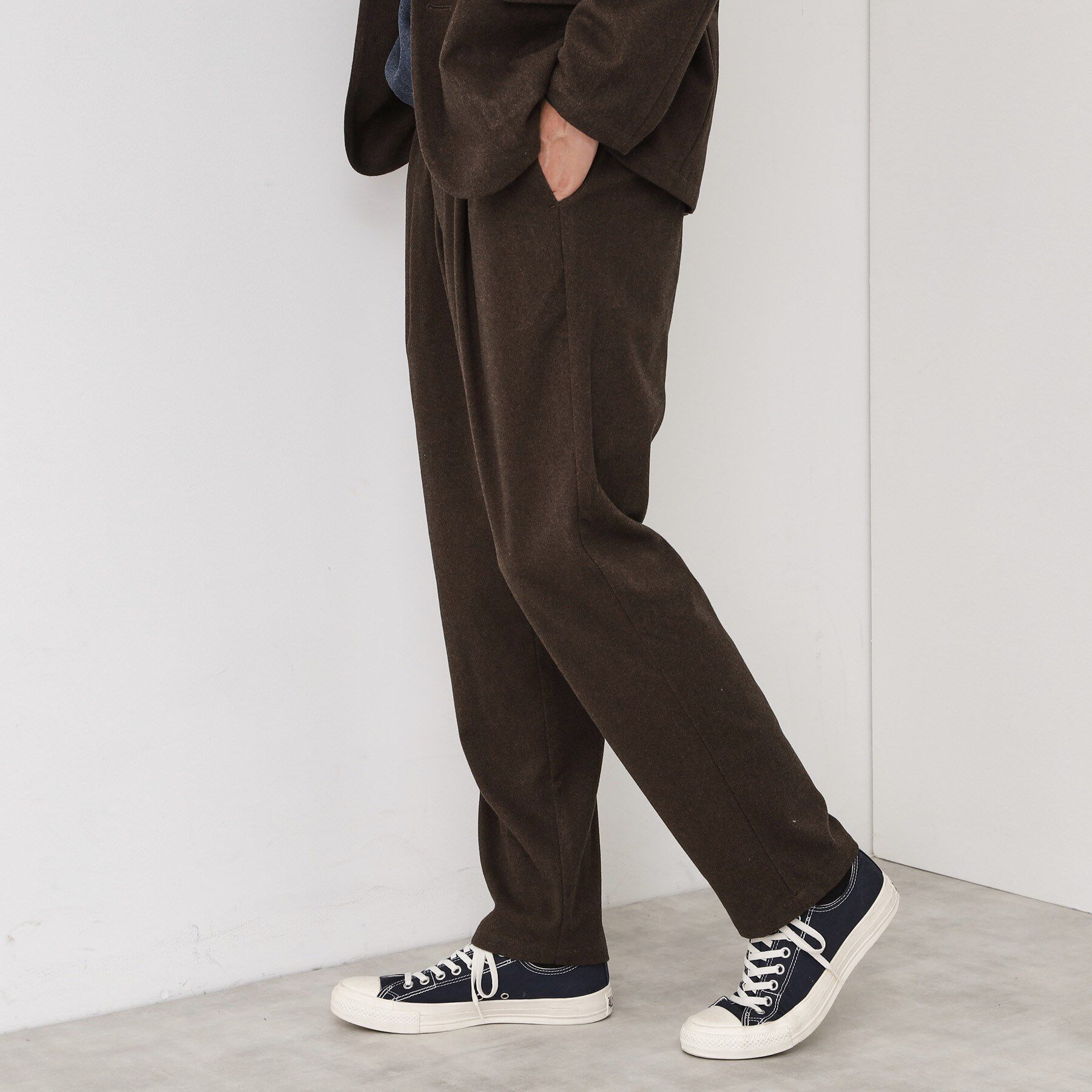 THE SHOP TK「ホームスパンジャージイージーパンツ【セットアップ可/洗濯機OK】」|その他|