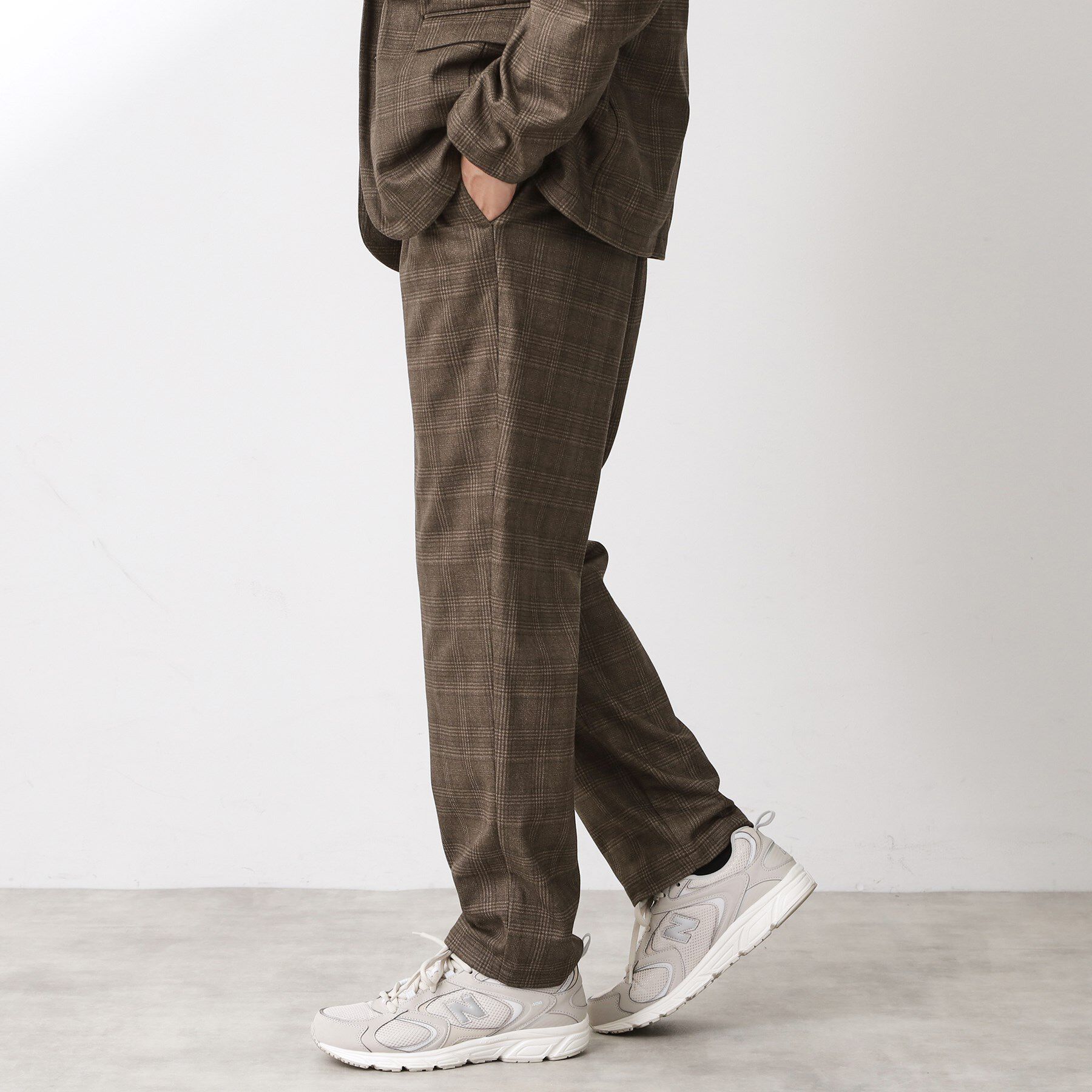 THE SHOP TK「ホームスパンジャージイージーパンツ【セットアップ可/洗濯機OK】」|その他|