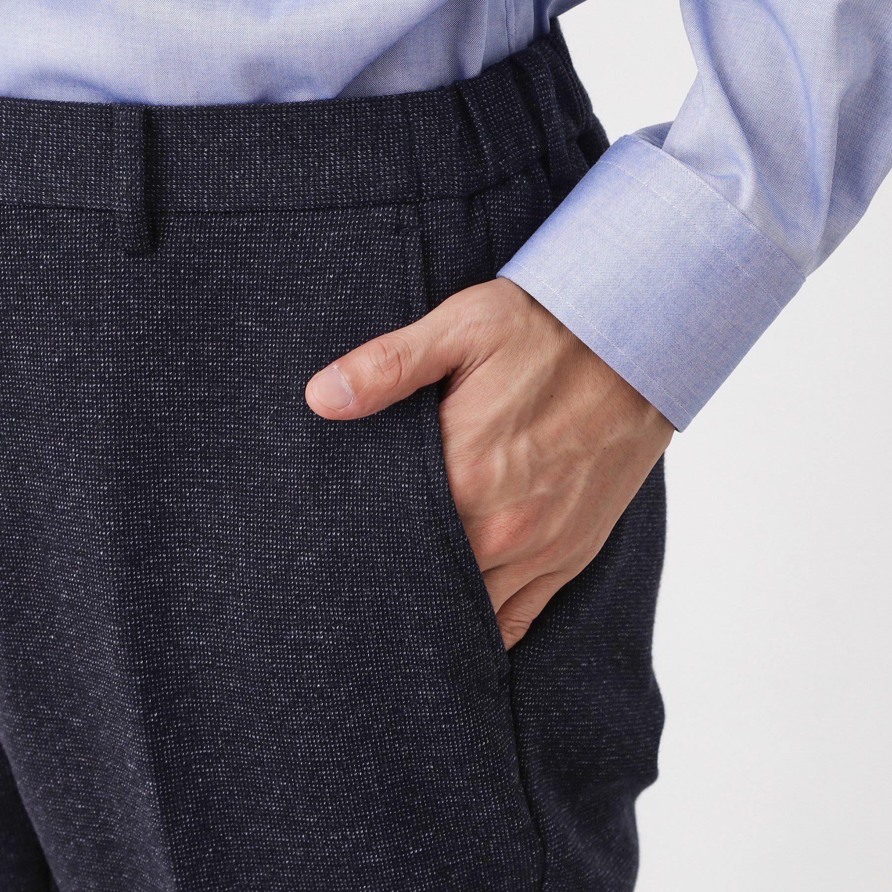 THE SHOP TK「尾州ホームスパンパンツ」|スーツ|