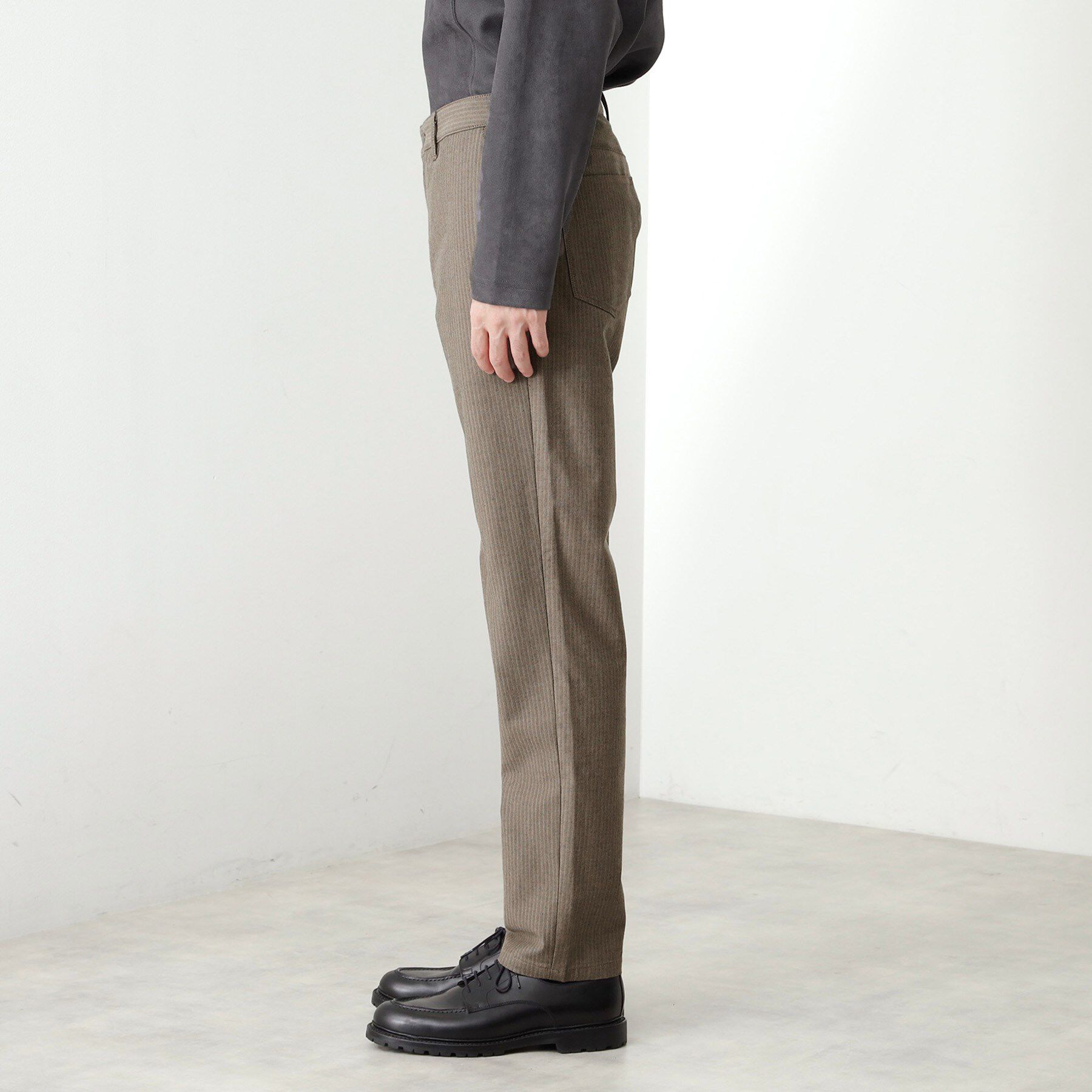 THE SHOP TK「7DAYSヘリンボンパンツ WARM【裏起毛/ストレッチ/洗濯機OK】」|その他|