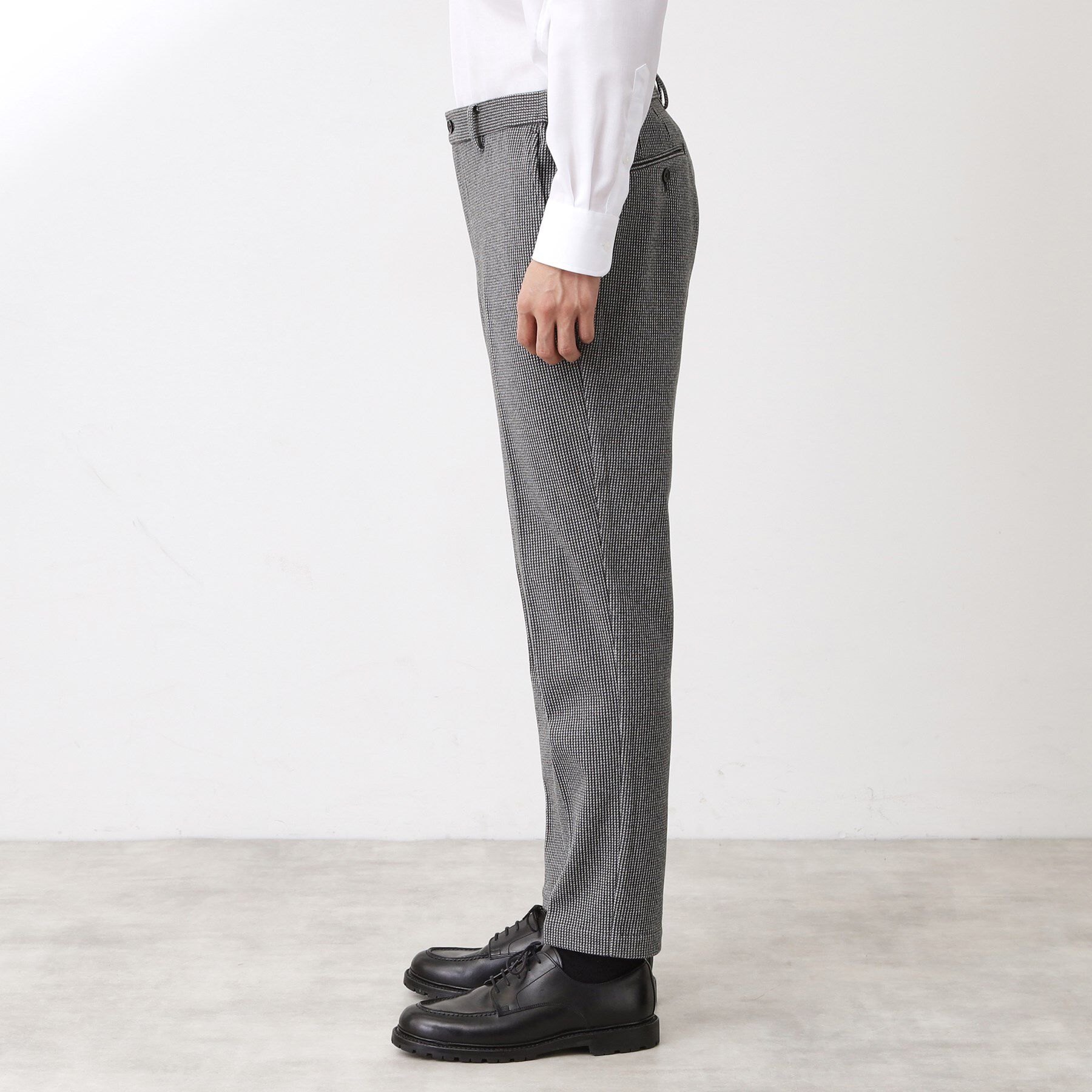 THE SHOP TK「ツイードライクジャージスラックス【セットアップ可／洗濯機OK】」|その他|