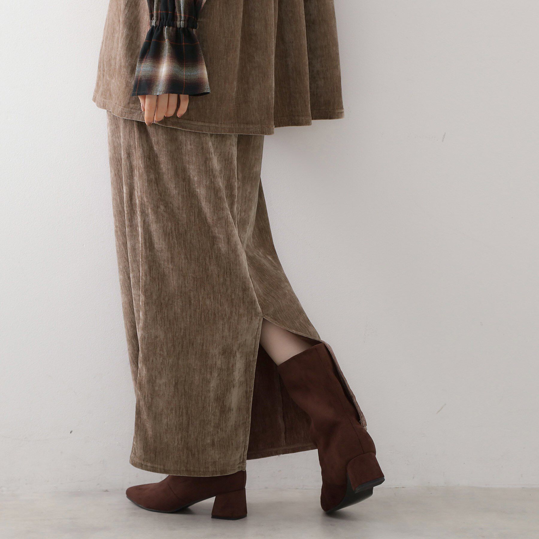 THE SHOP TK「ベロアセットアップ」|スーツ|