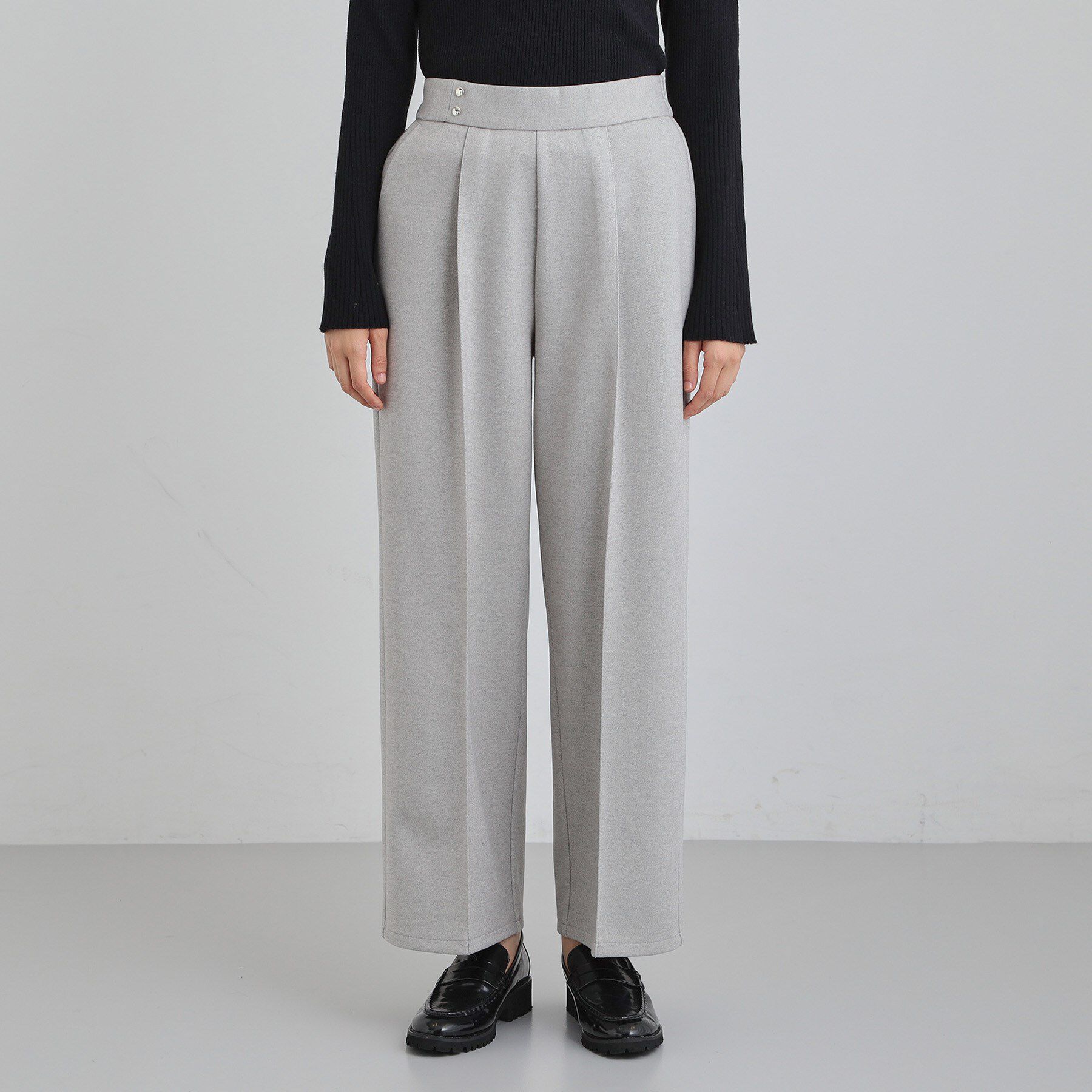 THE SHOP TK「ピンタックワイドパンツ」|その他|