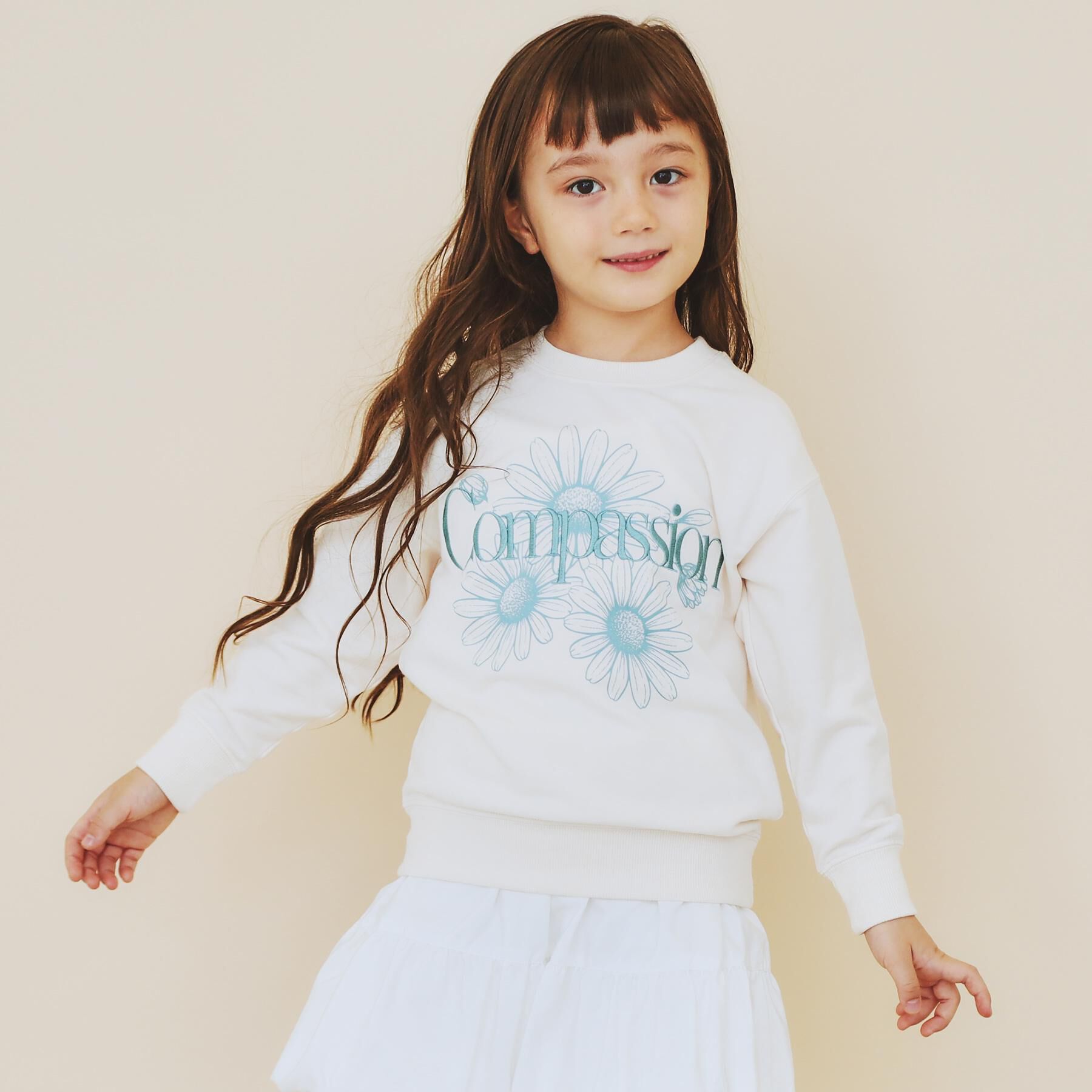 THE SHOP TK「【110－160/3柄&times;2色】ミニ裏毛ロゴプルオーバー」|その他|アイボリー(104)