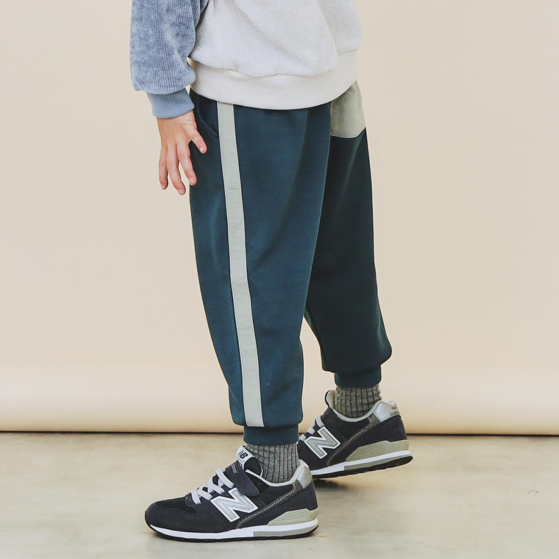 THE SHOP TK「【110－160】ダンボールジョガーパンツ/セットアップ可」|その他|グリーン(022)