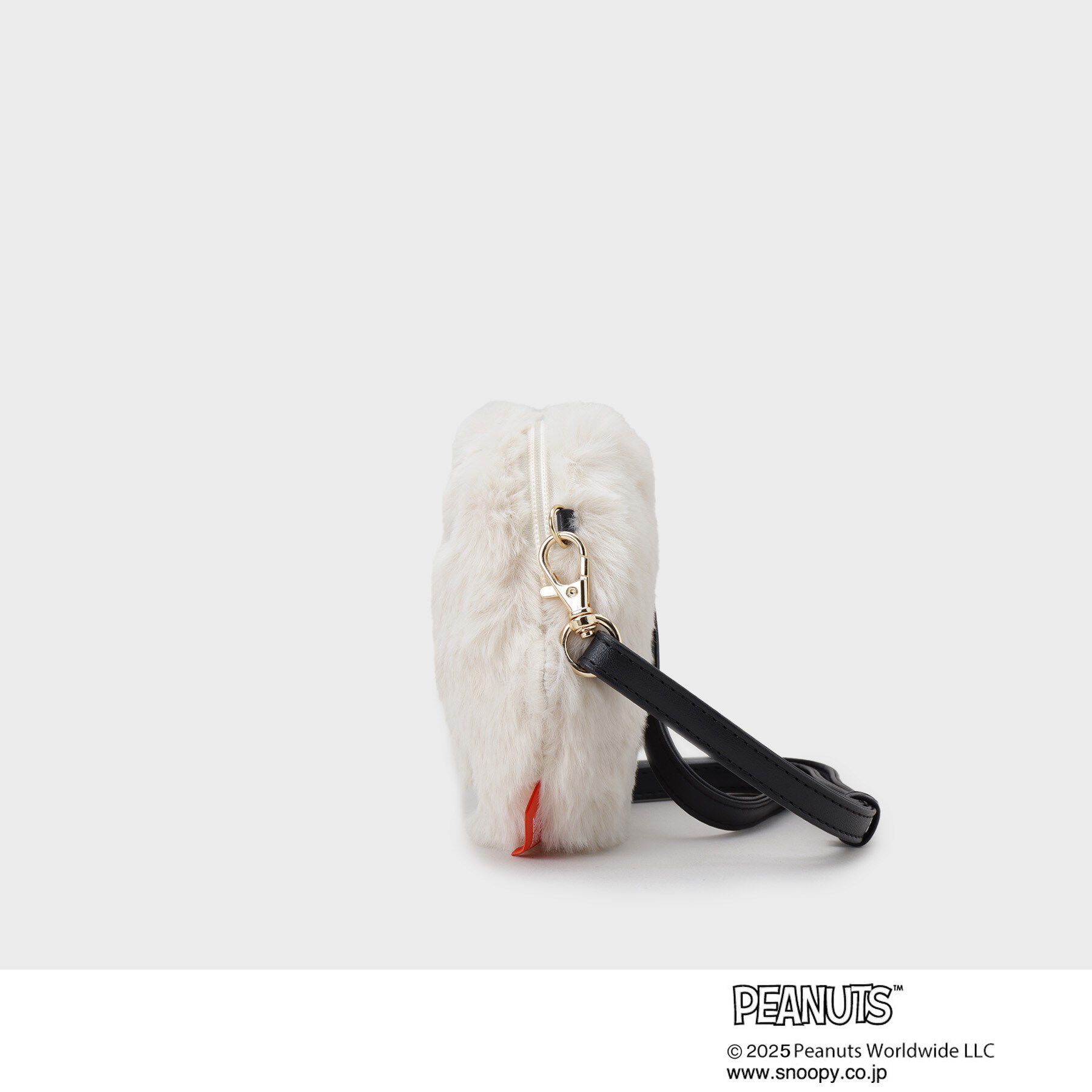 THE SHOP TK「PEANUTS/ピーナッツ チャーリー・ブラウン ファーポーチ」|ショルダー・メッセンジャー|