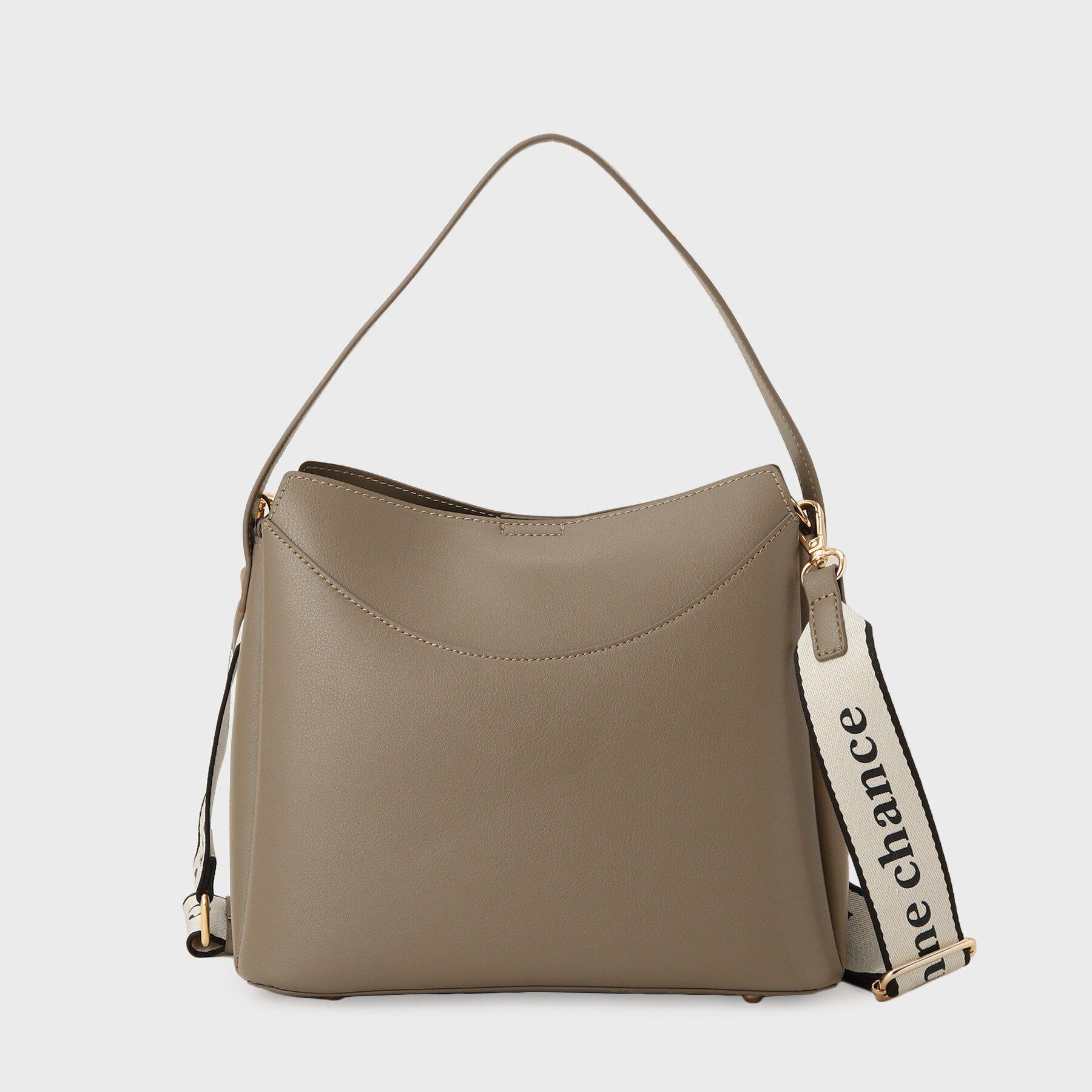 THE SHOP TK「ロゴベルトレザー調ミドルバッグ」|ハンドバッグ|