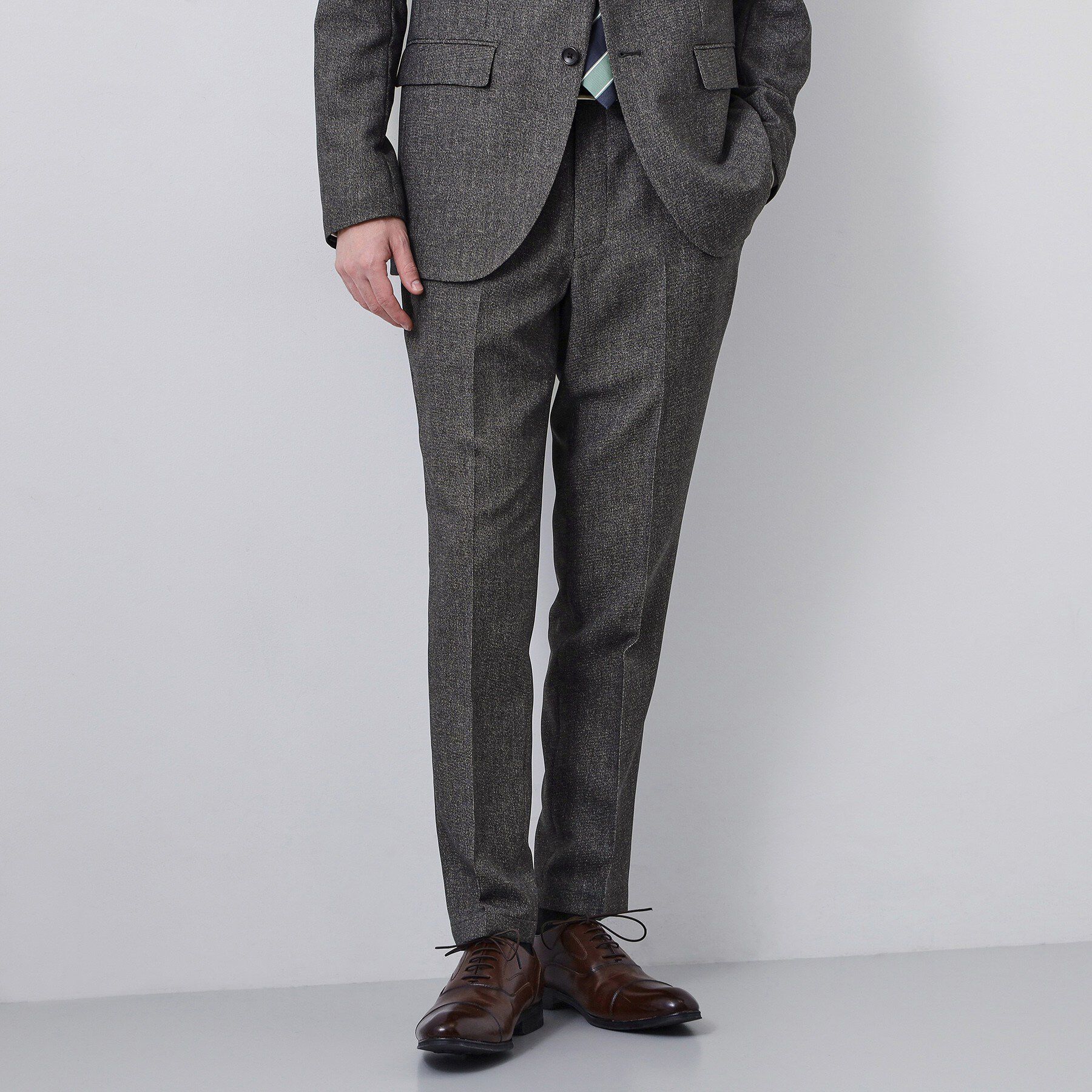 THE SHOP TK「【セットアップ可／洗濯機OK】AVANT AIR メッシュスラックス」|その他|グレー(012)