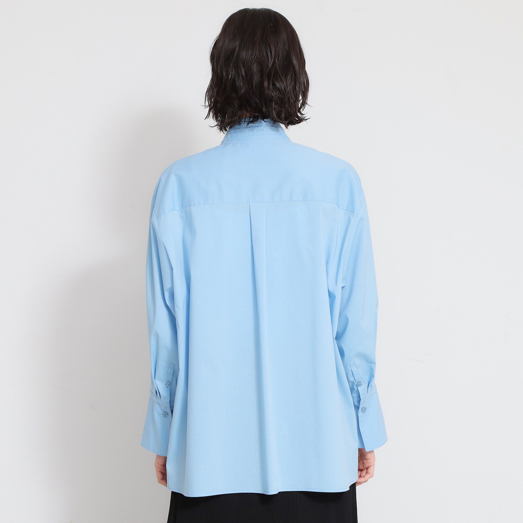 THE SHOP TK「【通勤スタイルに】タックボウタイブラウス」|シャツ・ブラウス|