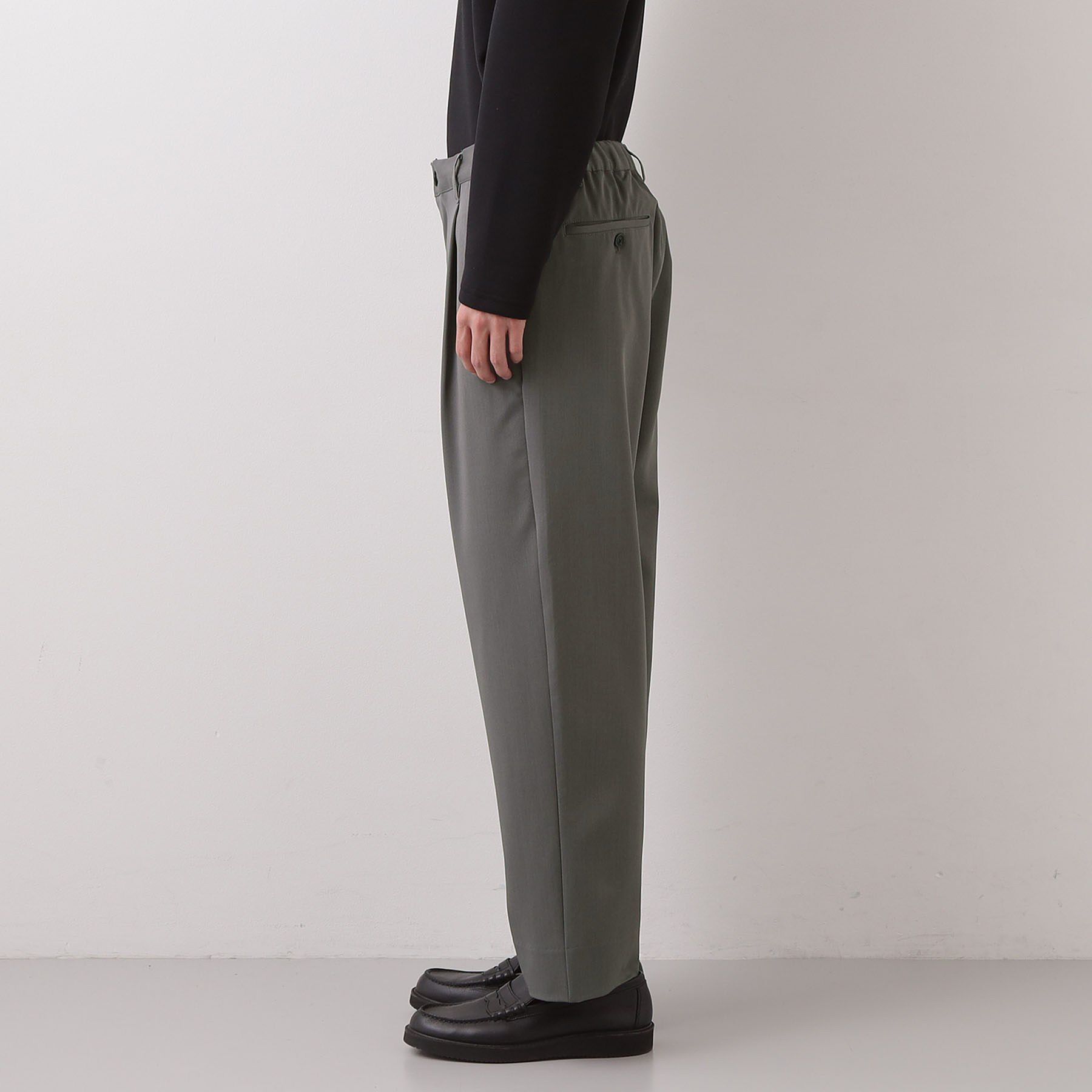 THE SHOP TK「FLEX LINE セミワイドイージーパンツ　ストレッチ/防シワ/マシンウォッシャブル/セットアップ」|その他|