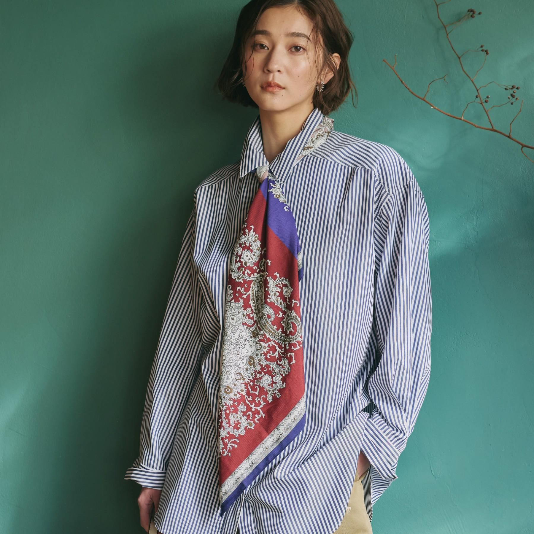 THE SHOP TK「大判スカーフ」|バンダナ・スカーフ|