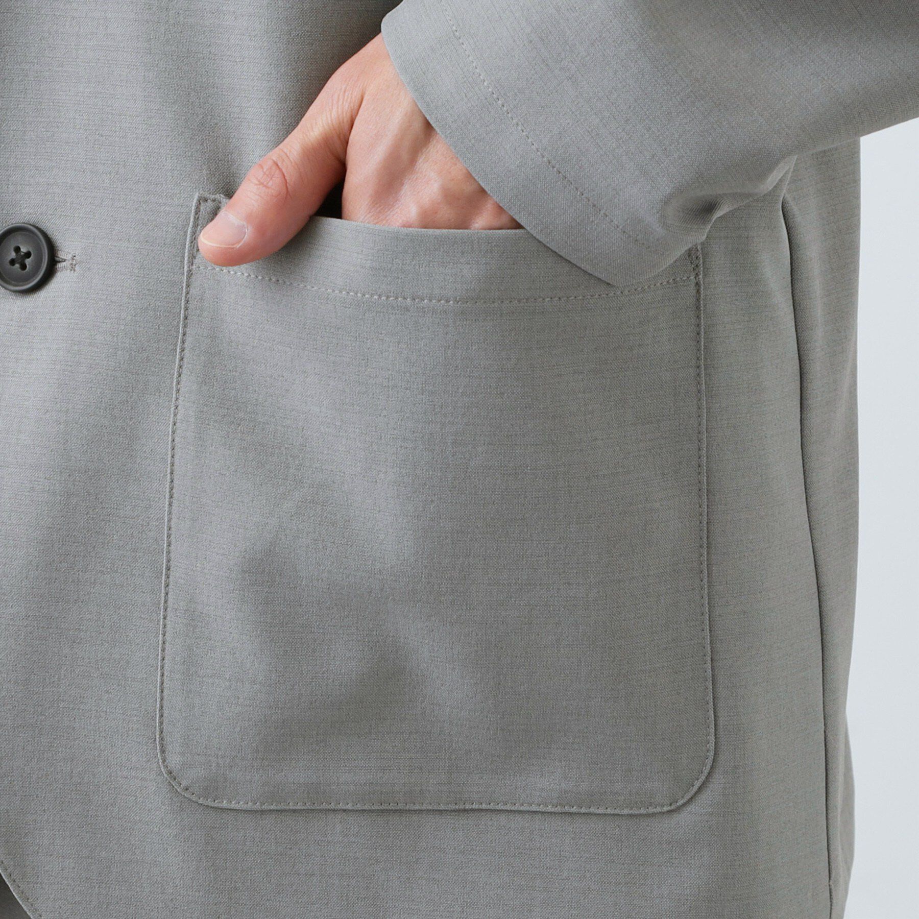 THE SHOP TK「【上下2点セット】ジャケット＋パンツ イージーセットアップ 防シワ／ストレッチ／洗濯機OK」|テーラードジャケット|