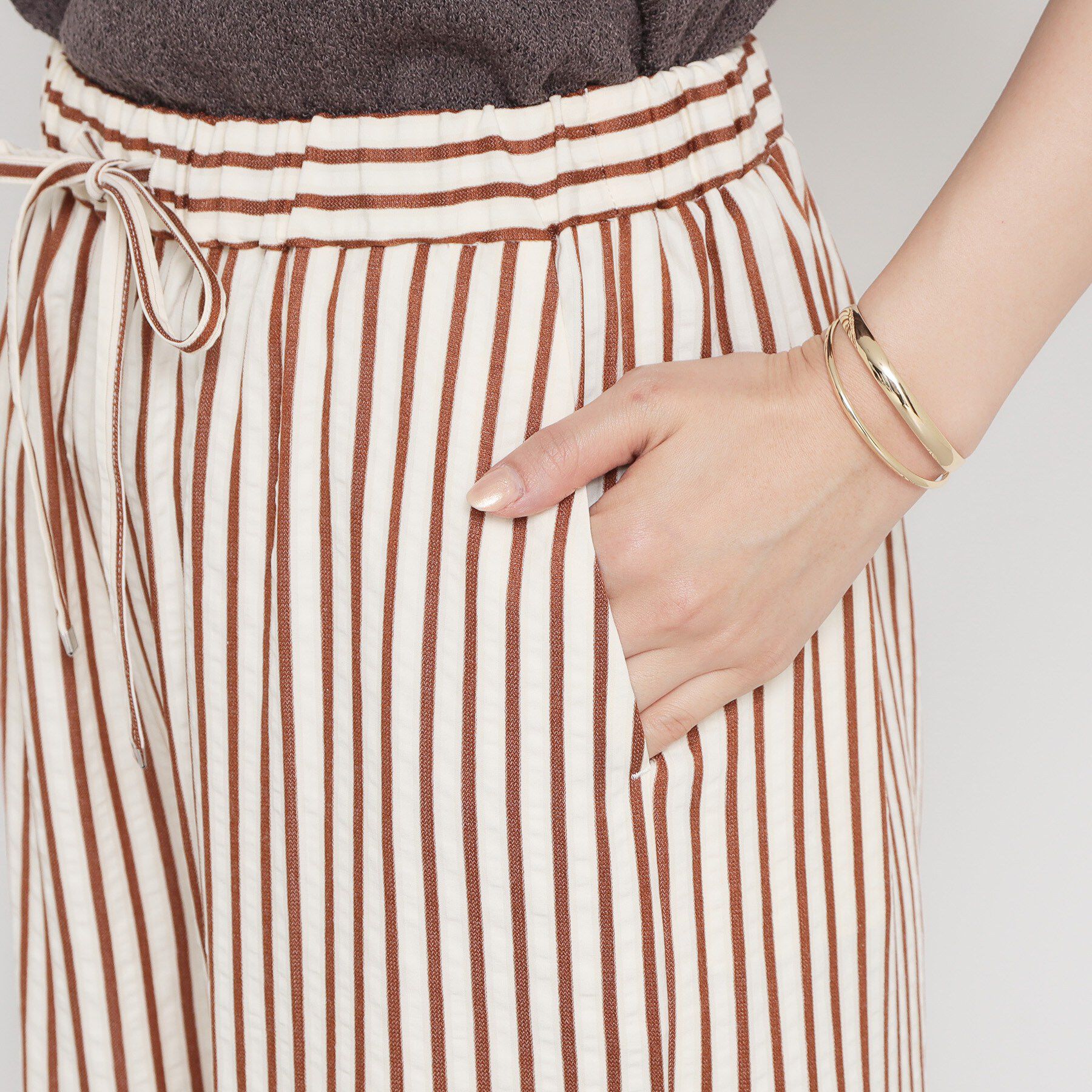 THE SHOP TK「ドビーストライプイージーパンツ」|その他|