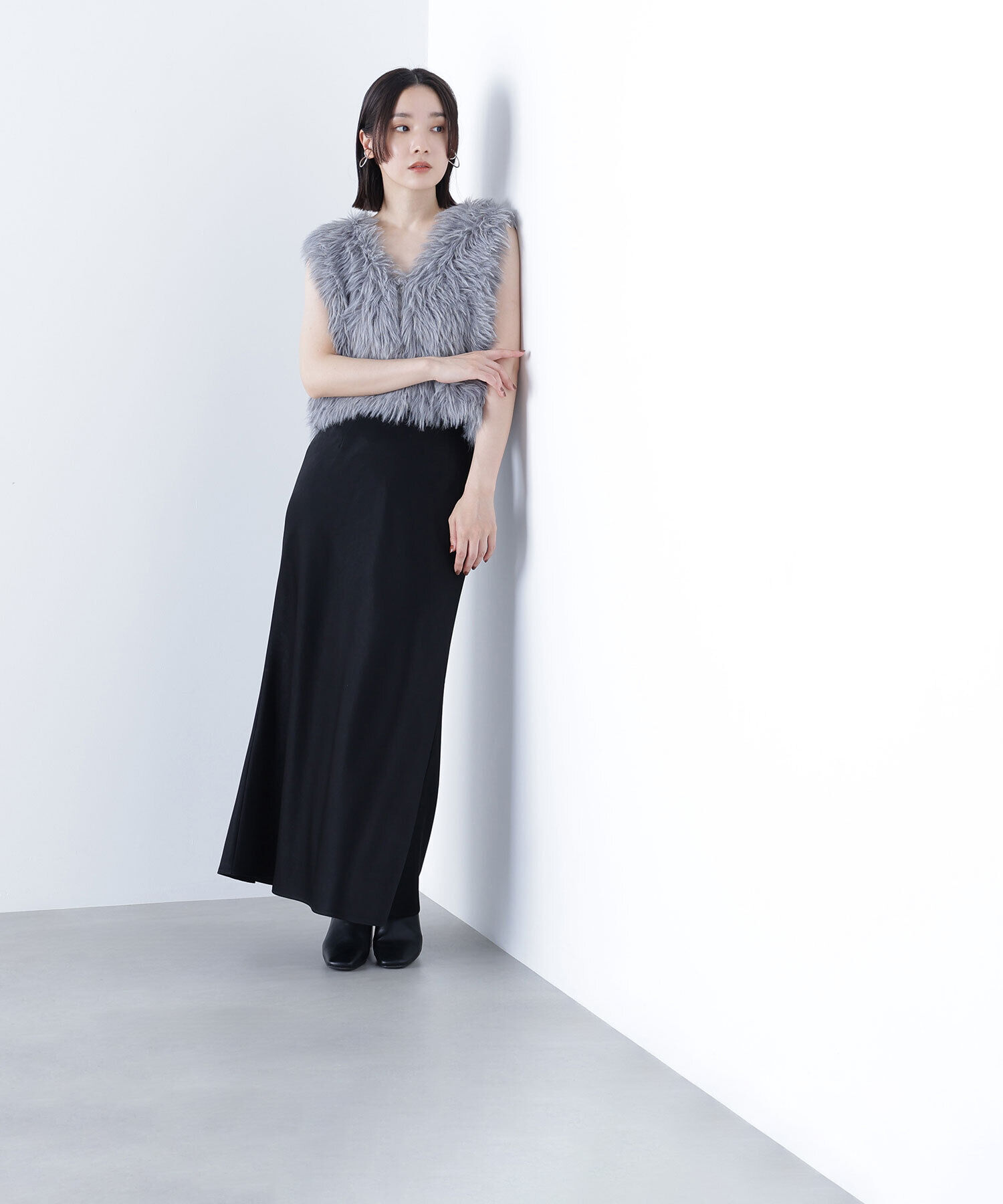  「シャギーニットベスト」|ニット・セーター|