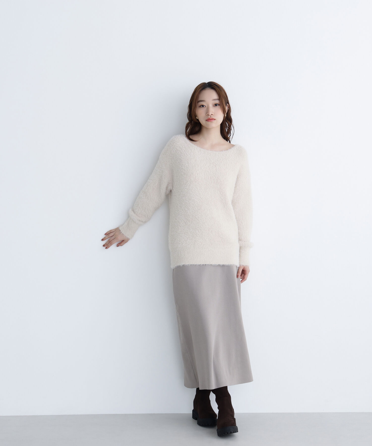  「フェザーニットセットアップ」|ワンピース|