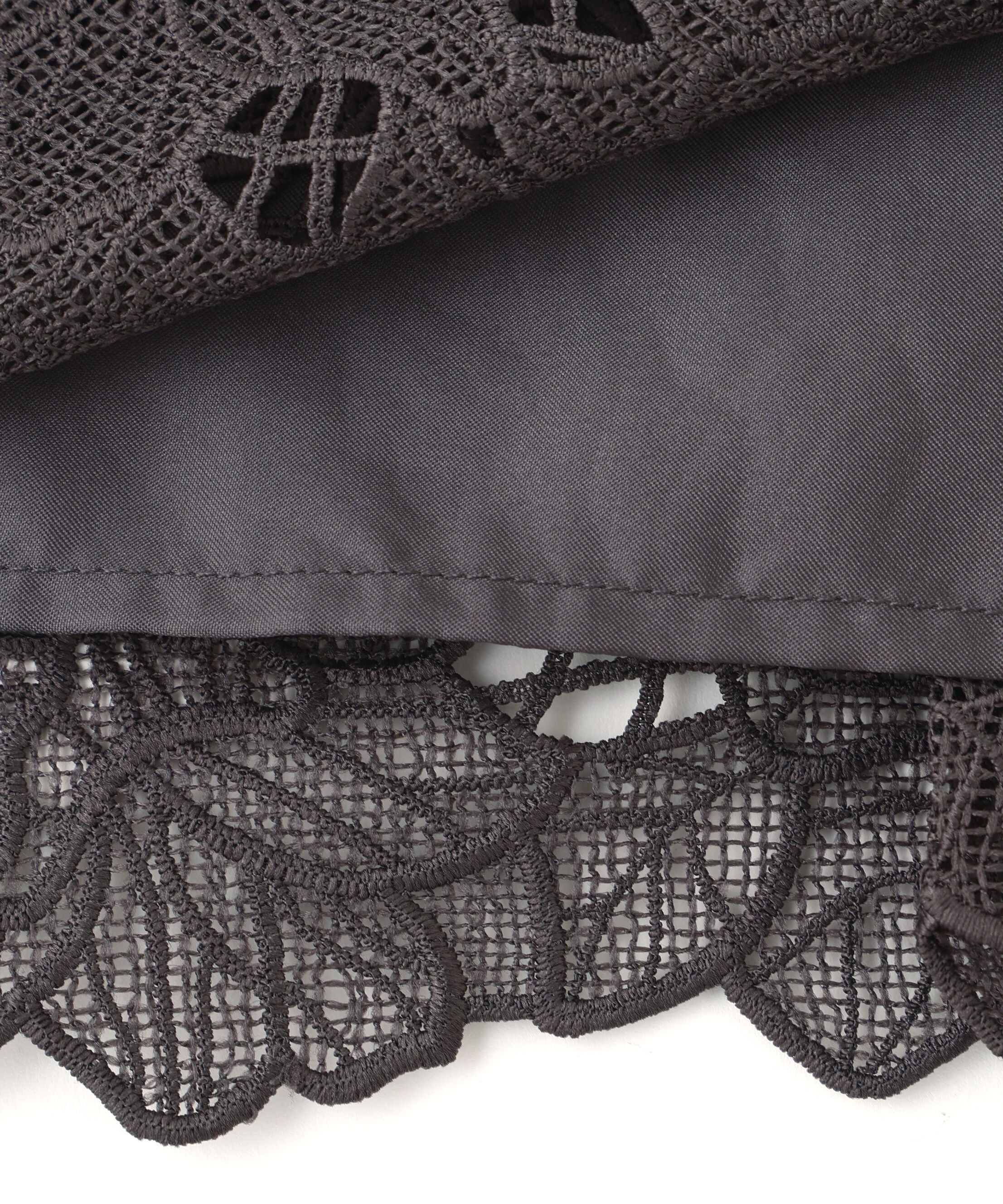  「フラワーレースタイトスカート」|スカート|