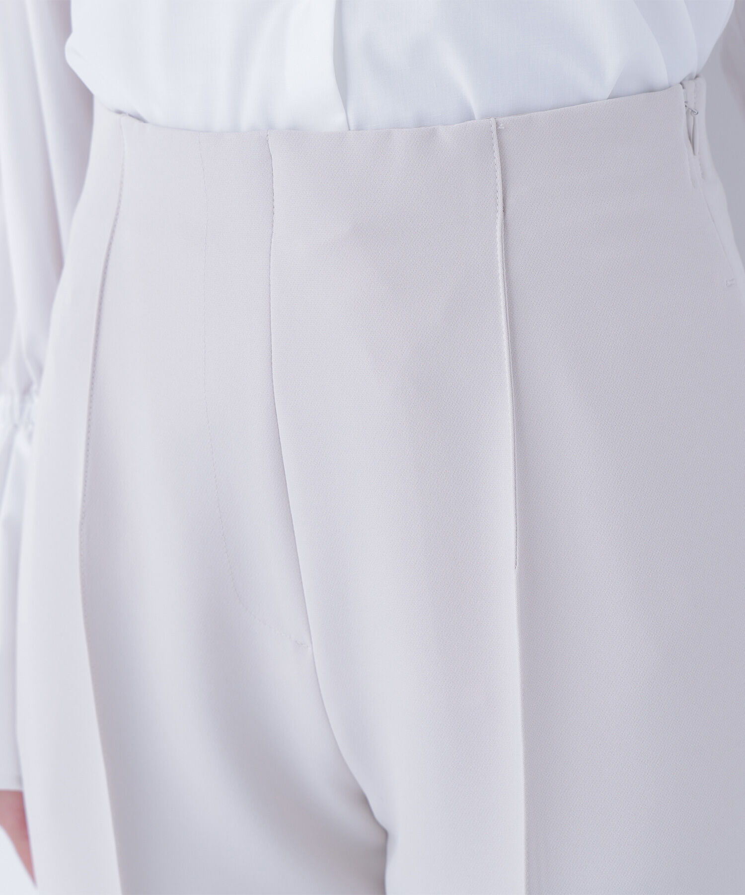  「フロントボタンペプラムジレ SETUP テーパードパンツ」|その他|