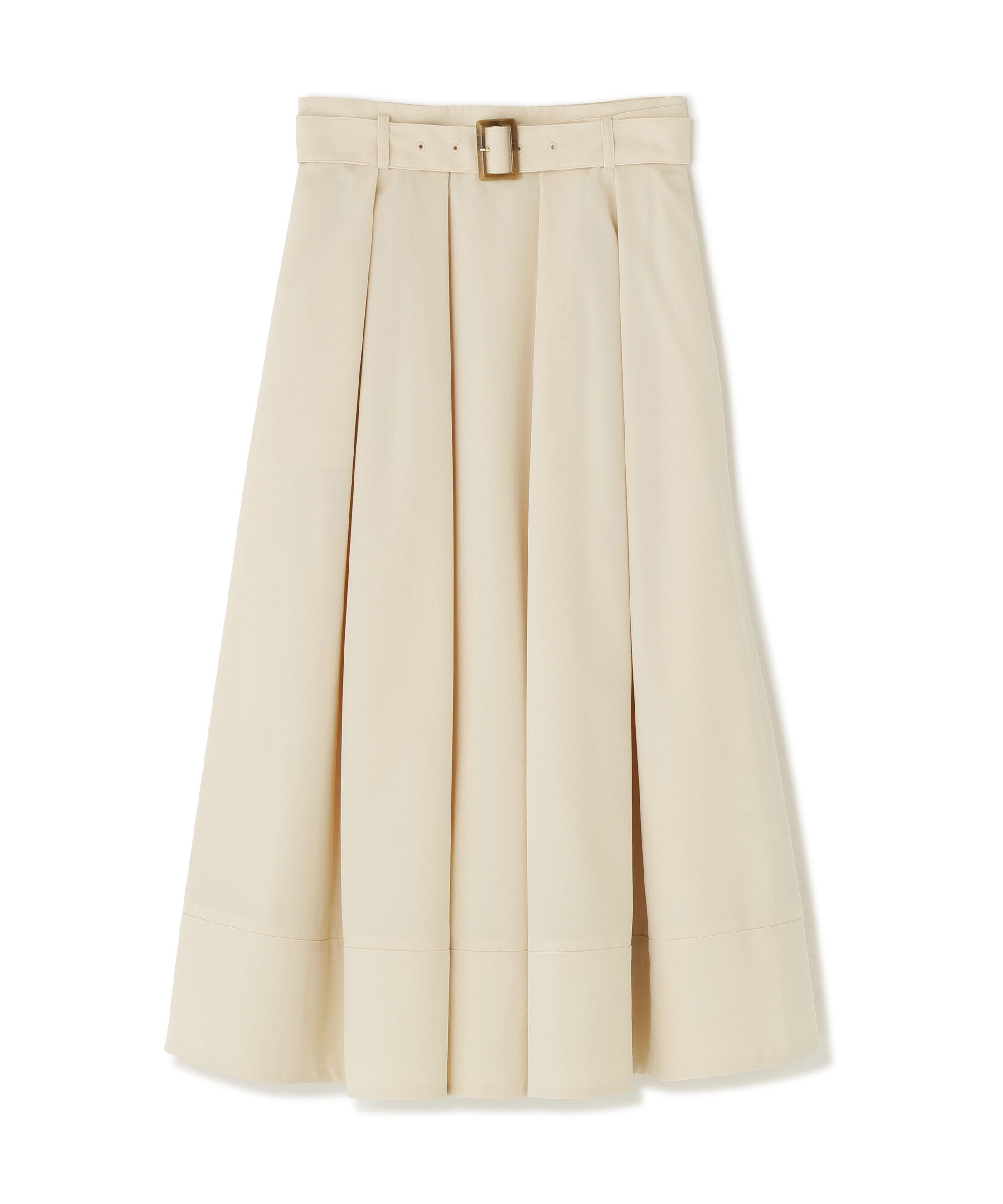  「ベルテッドタックフレアスカート」|スカート|