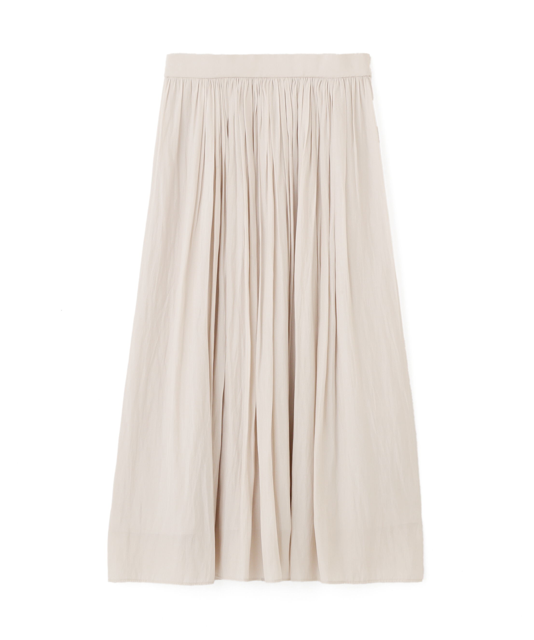  「割繊ギャザースカート」|スカート|