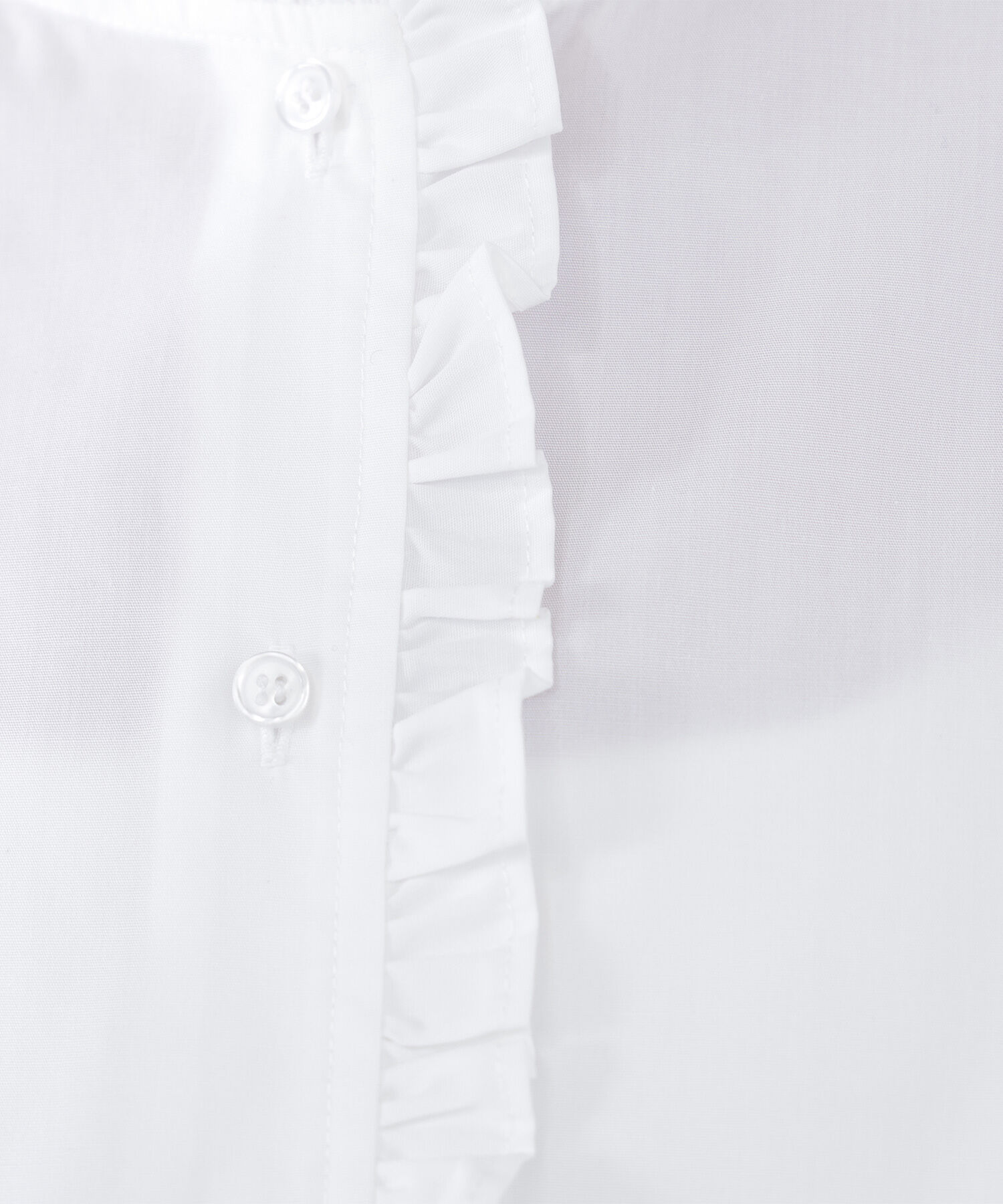  「スタンドネックフリルブラウス」|シャツ・ブラウス|