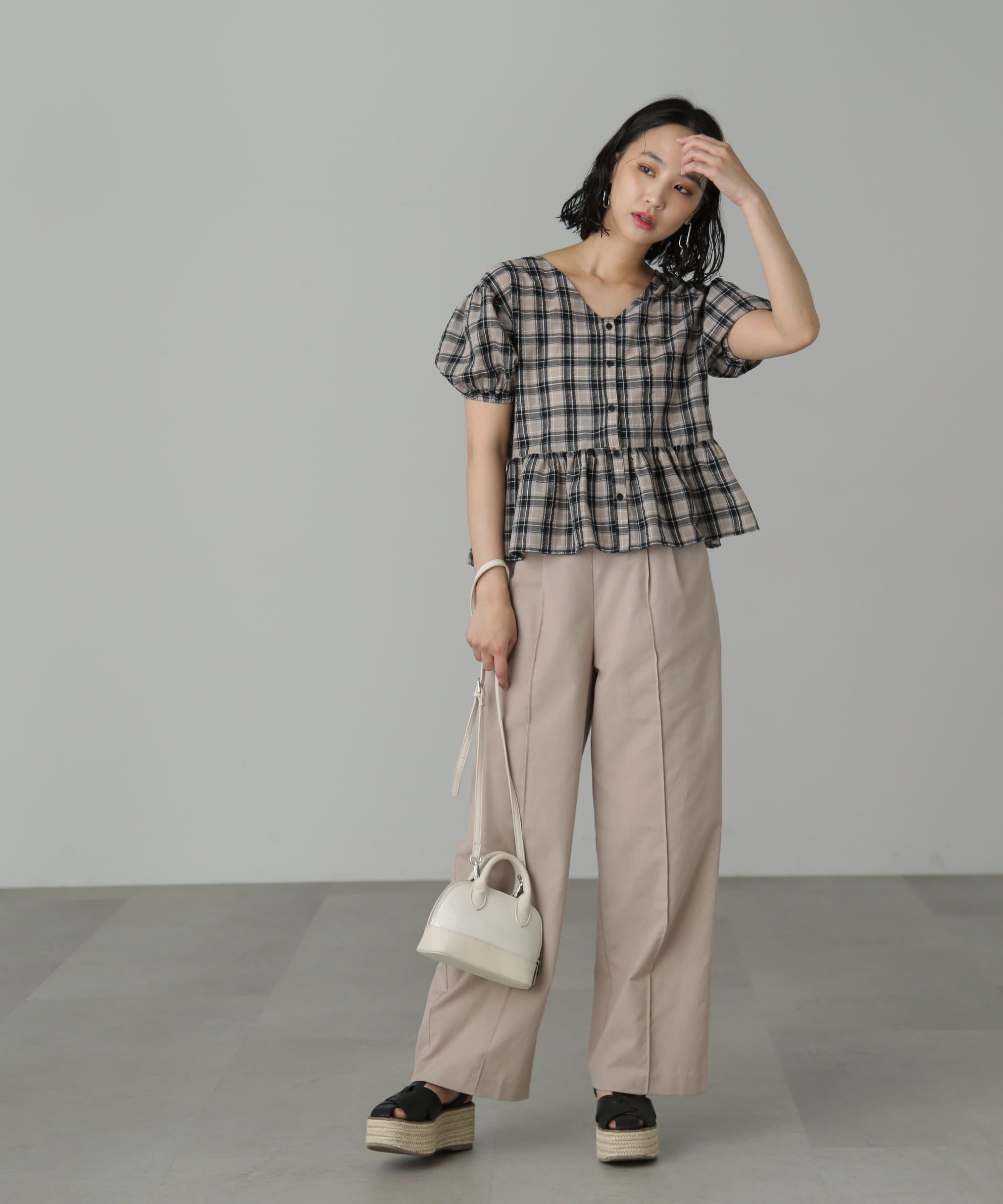  「[ｾｯﾄｱｯﾌﾟ対応][Sｼﾘｰｽﾞ対応商品]綿麻ｻｽ付きﾀｯｸﾜｲﾄﾞ  」|その他|