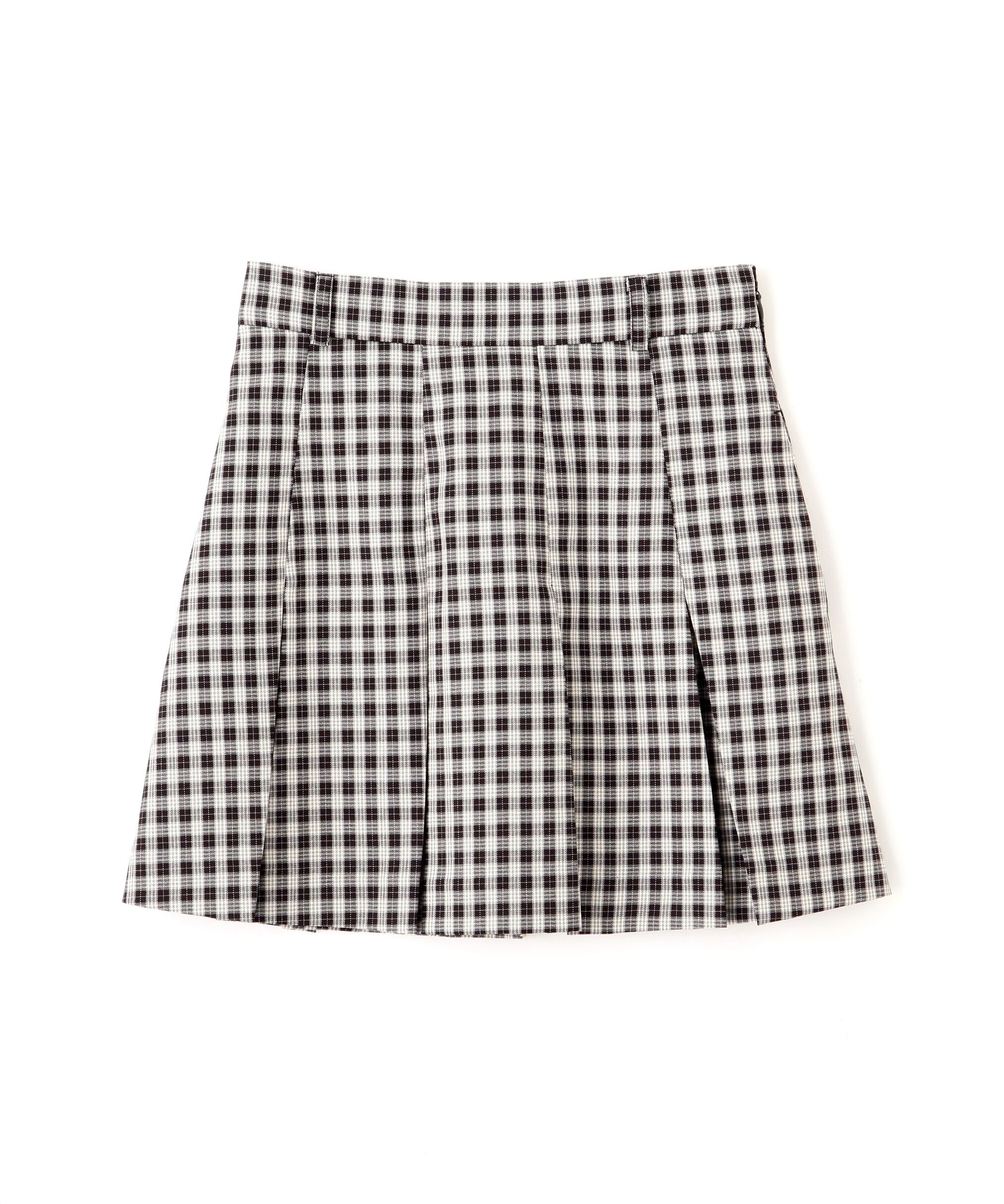  「ボックスプリーツミニスカート」|スカート|