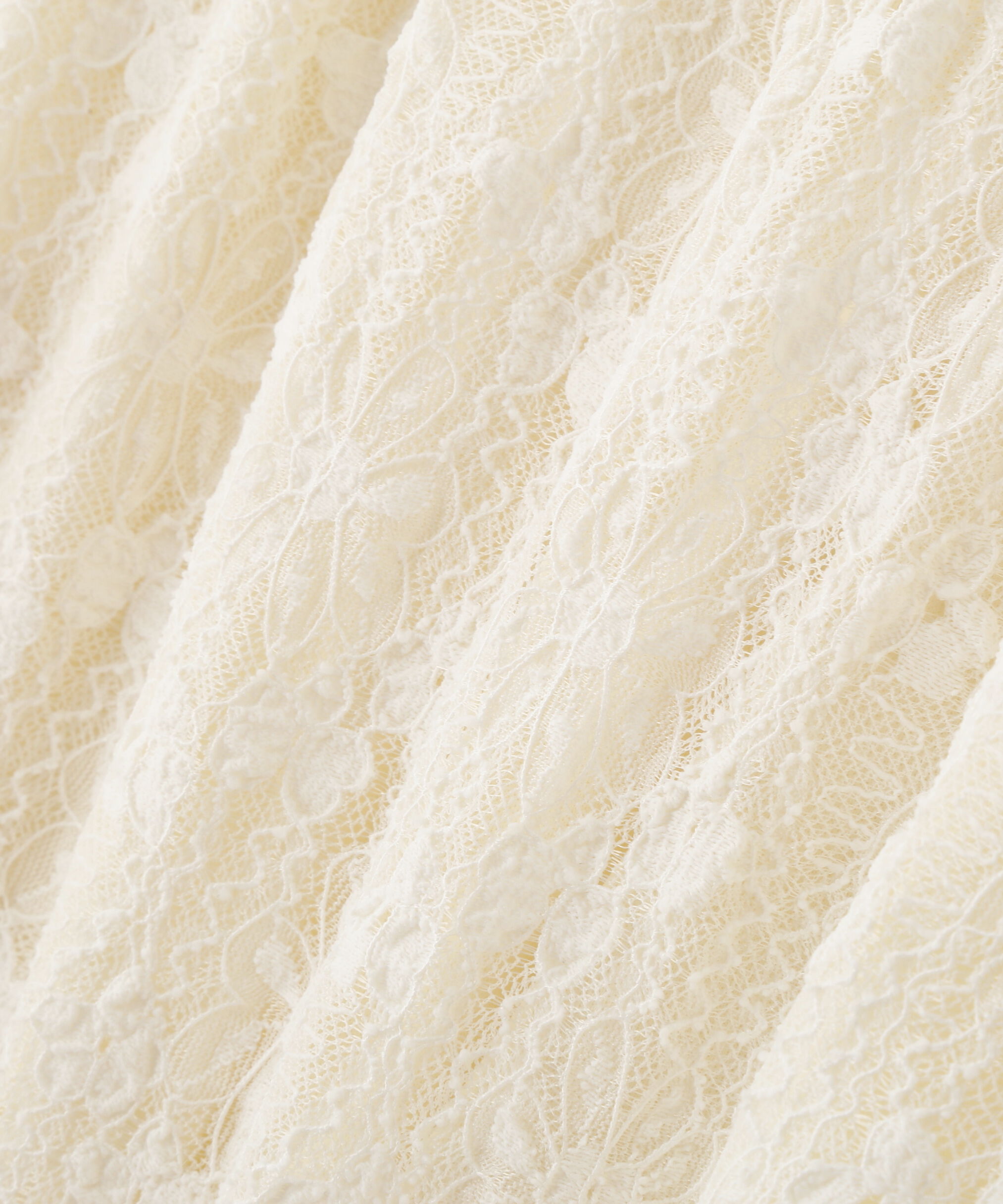  「レースティアードフレアスカート」|スカート|