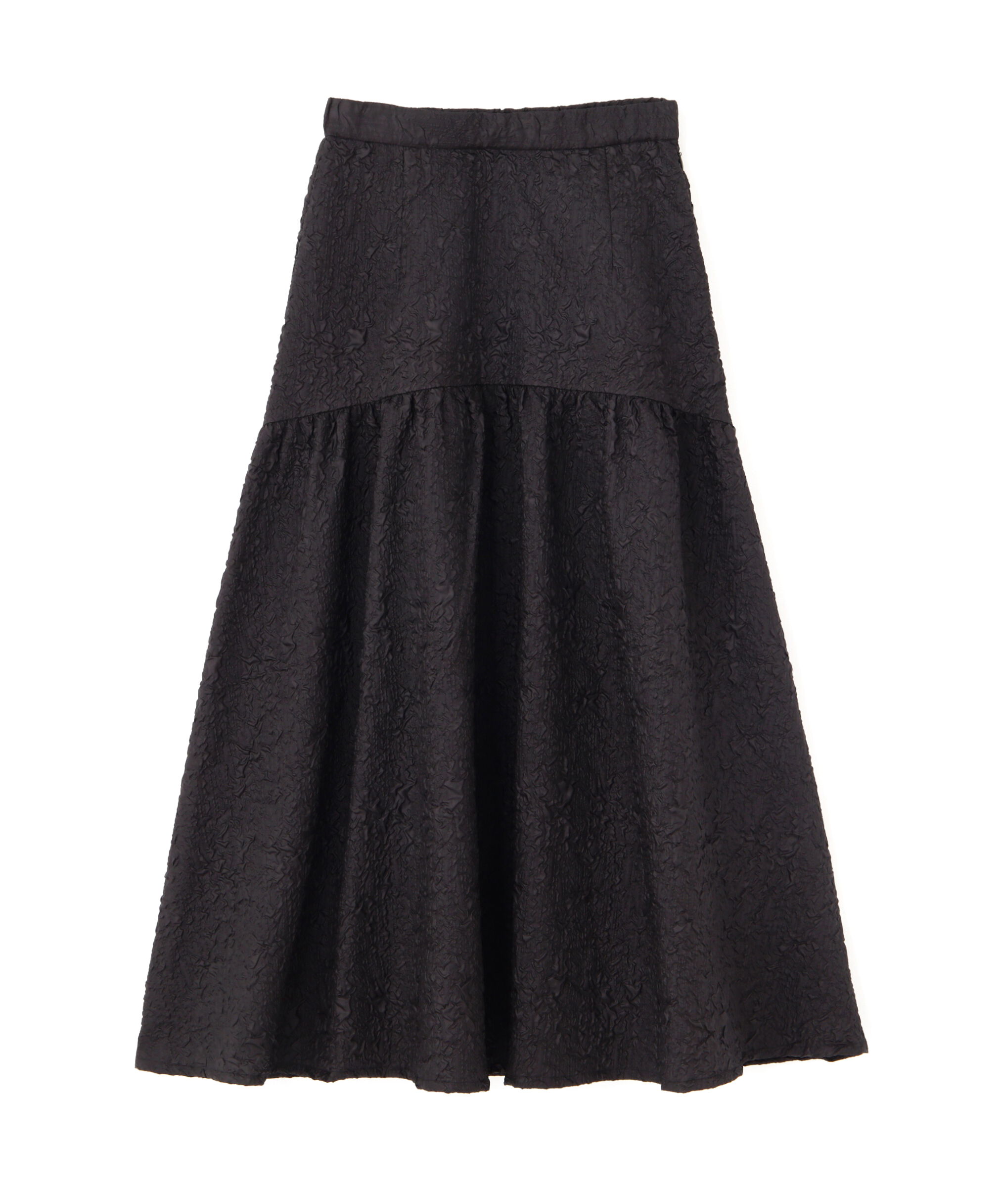  「エンボスティアードスカート」|スカート|