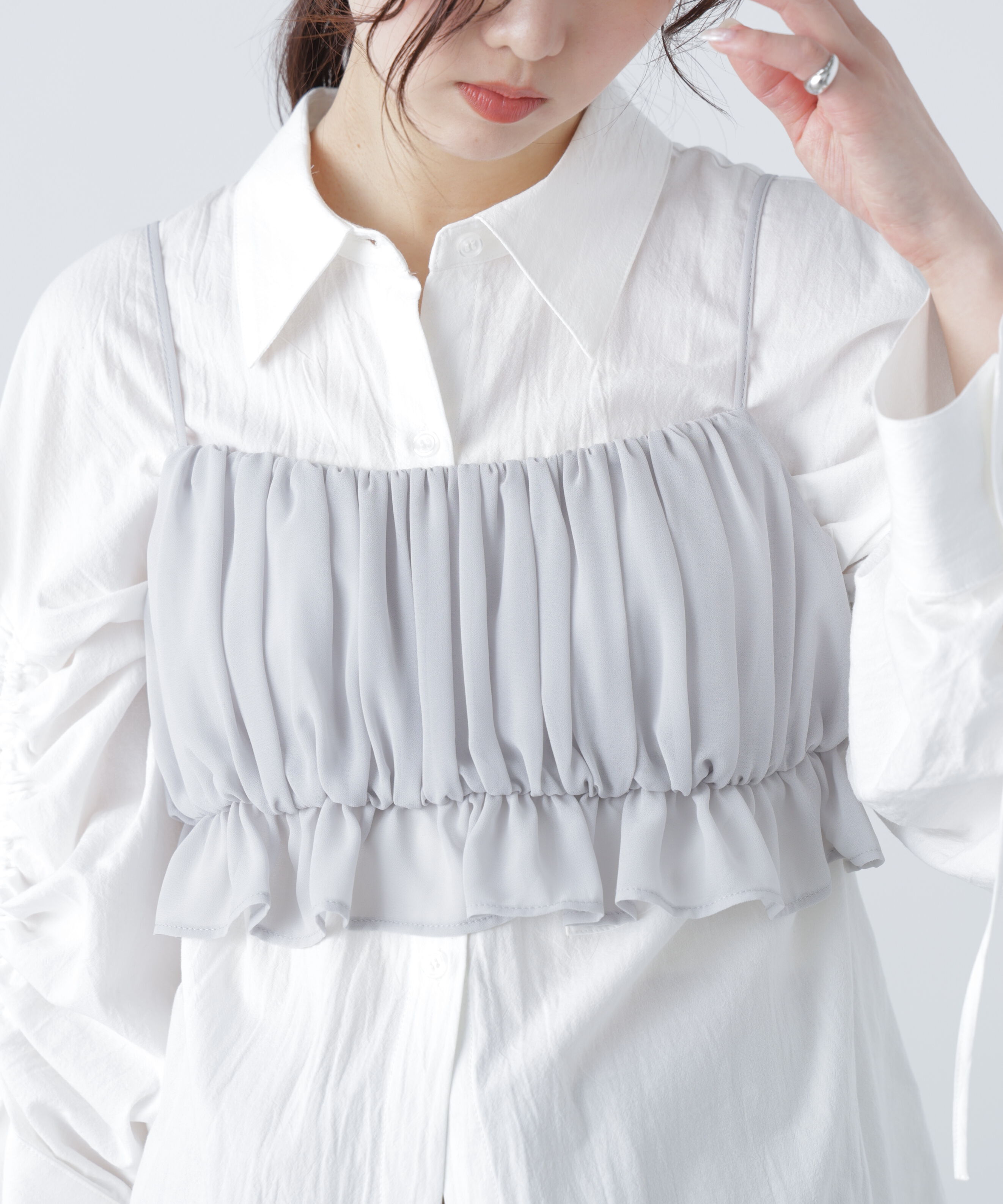  「バルーンビスチェ」|シャツ・ブラウス|
