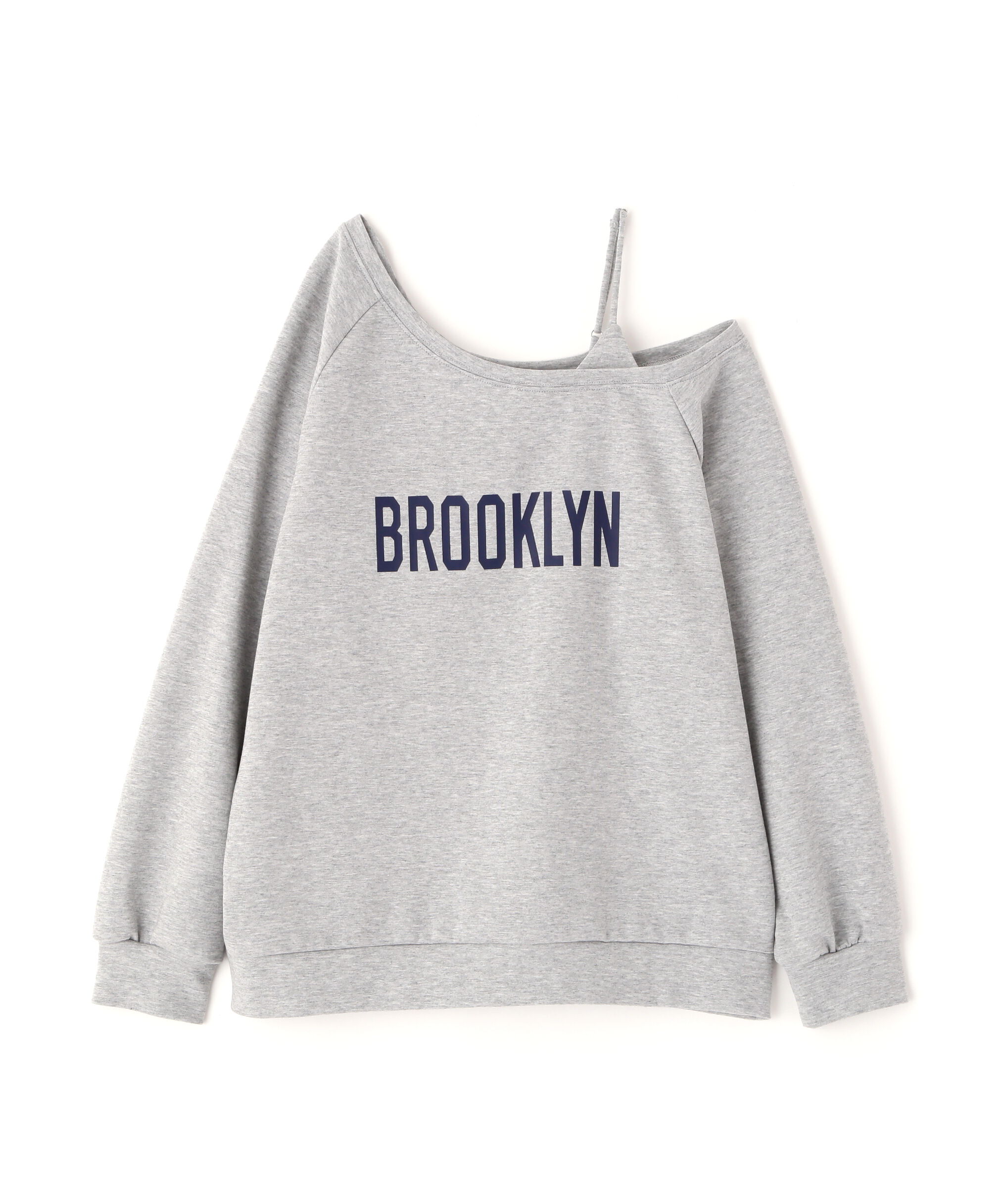  「ワンショルロゴプリントスウェット」|Tシャツ・カットソー|